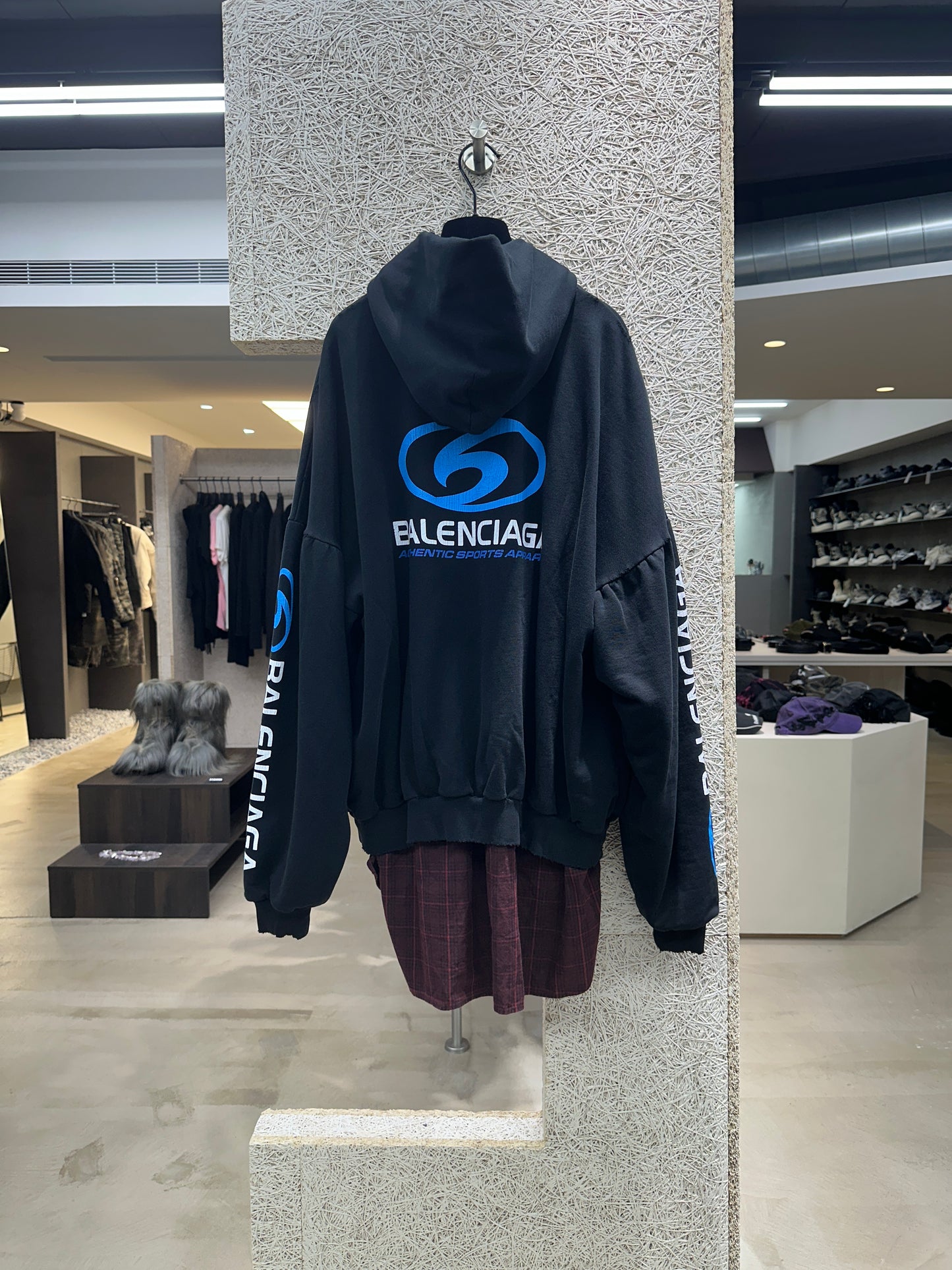 Balenciaga Layered Surfer Hoodie