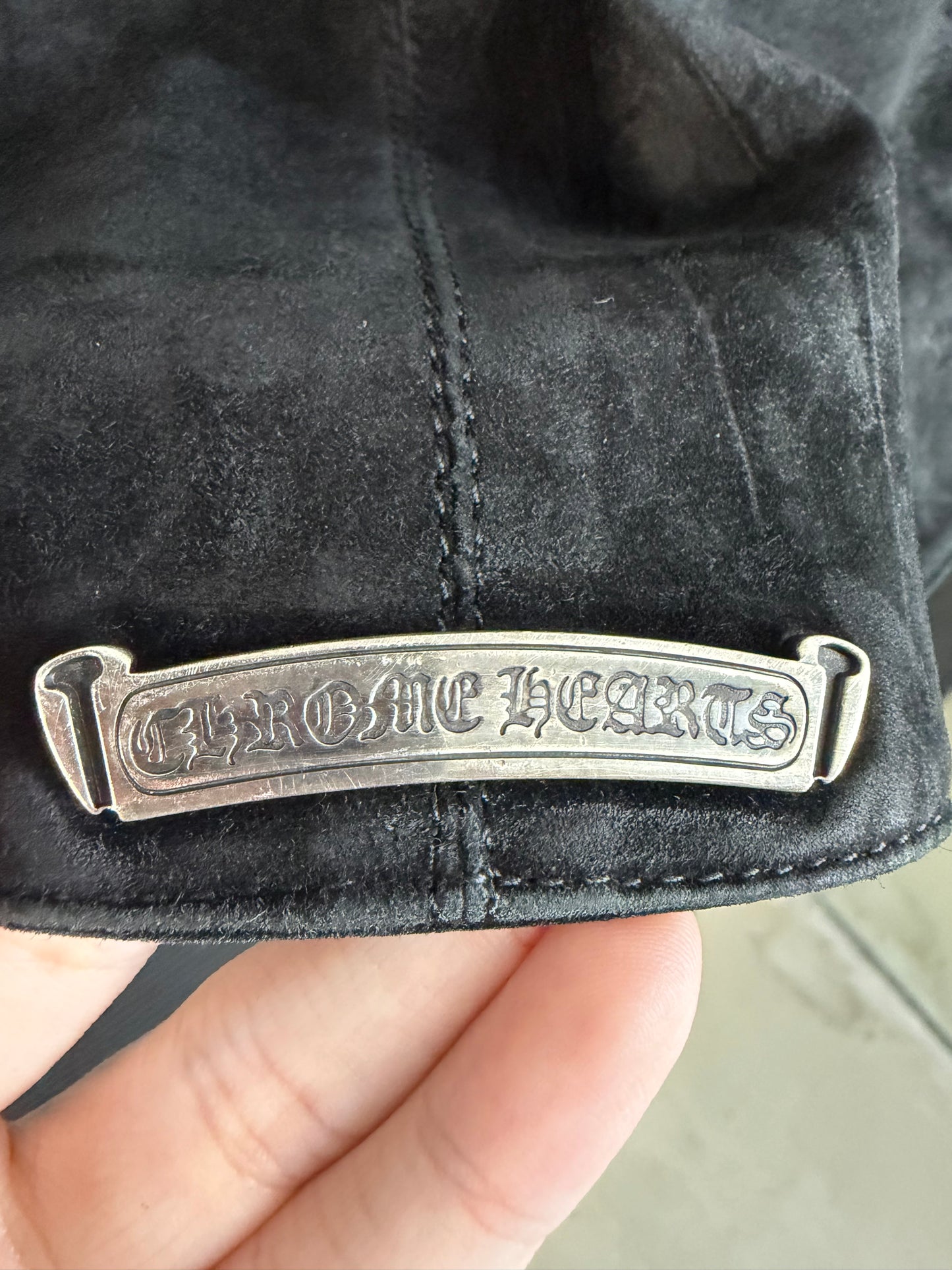 Chrome Hearts Suede Leather Vest