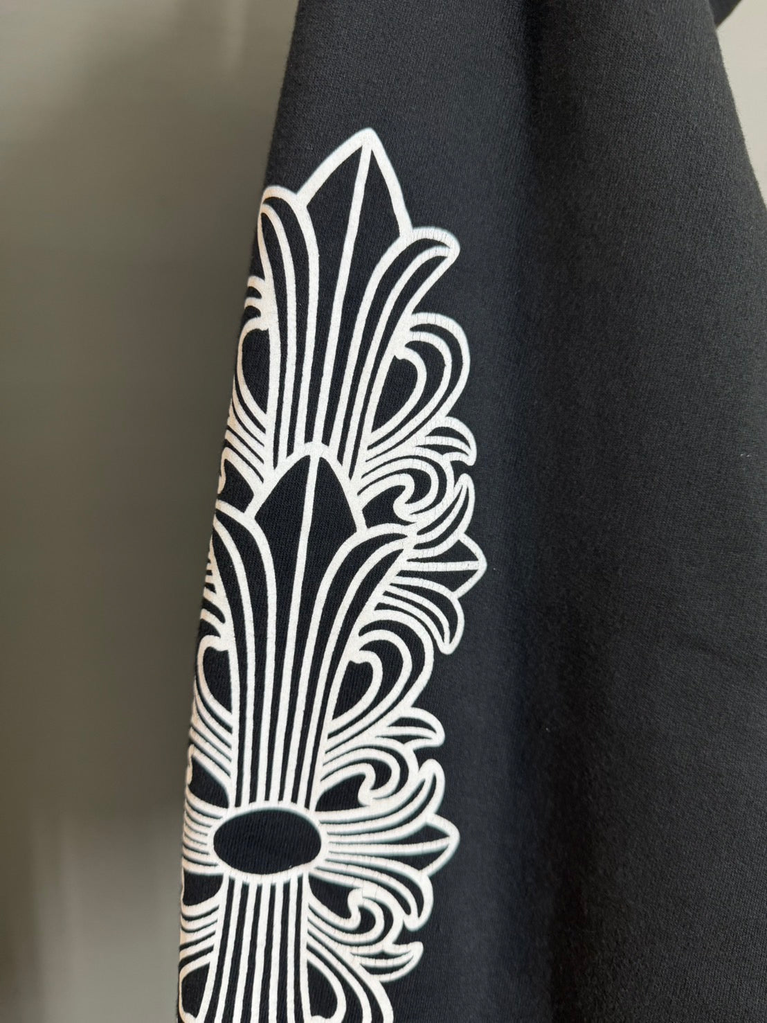 Chrome Hearts Horseshoe Floral Zip-up