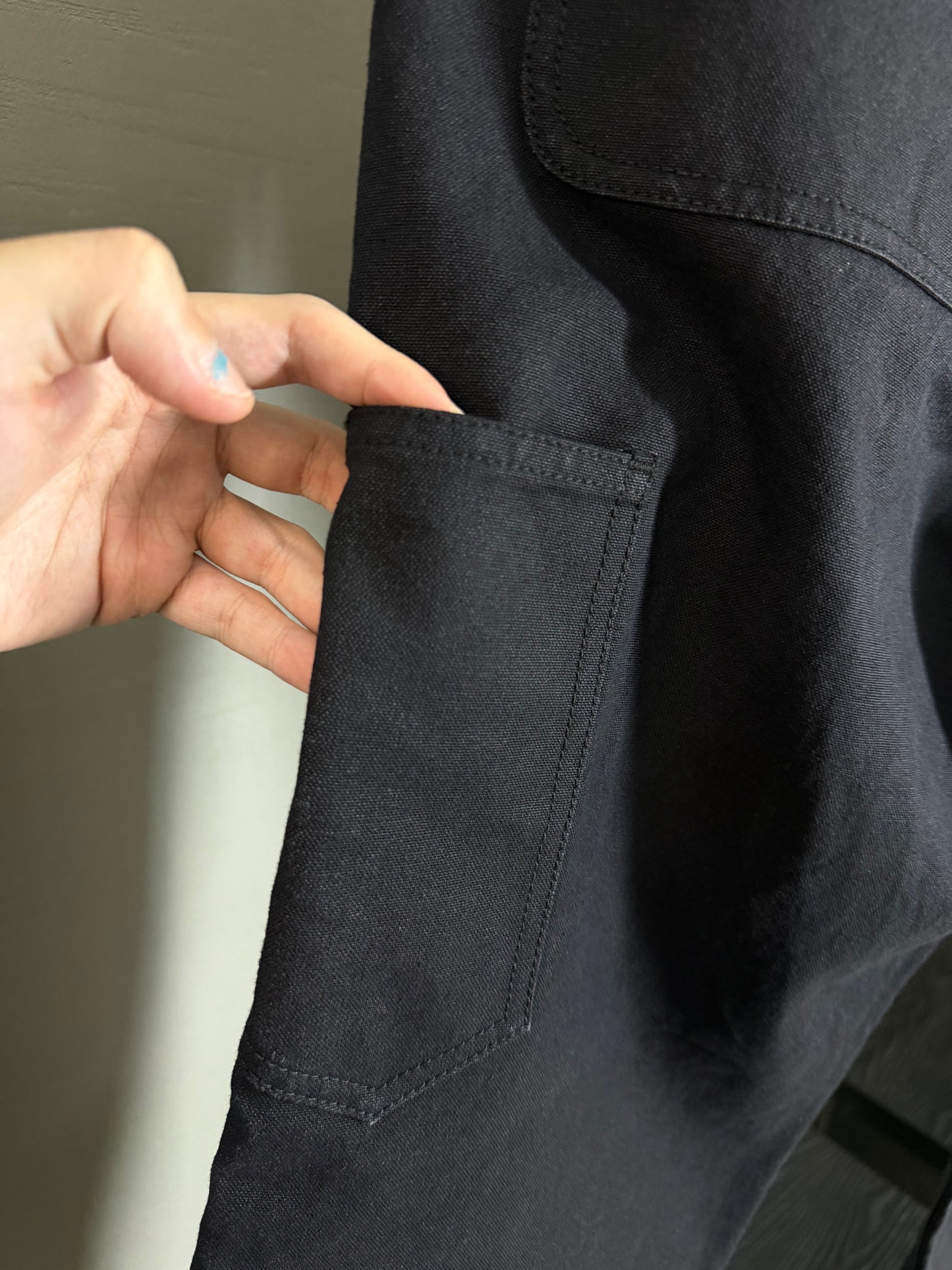 Chrome Hearts Cemetery Cross Patch Carpenter Pants