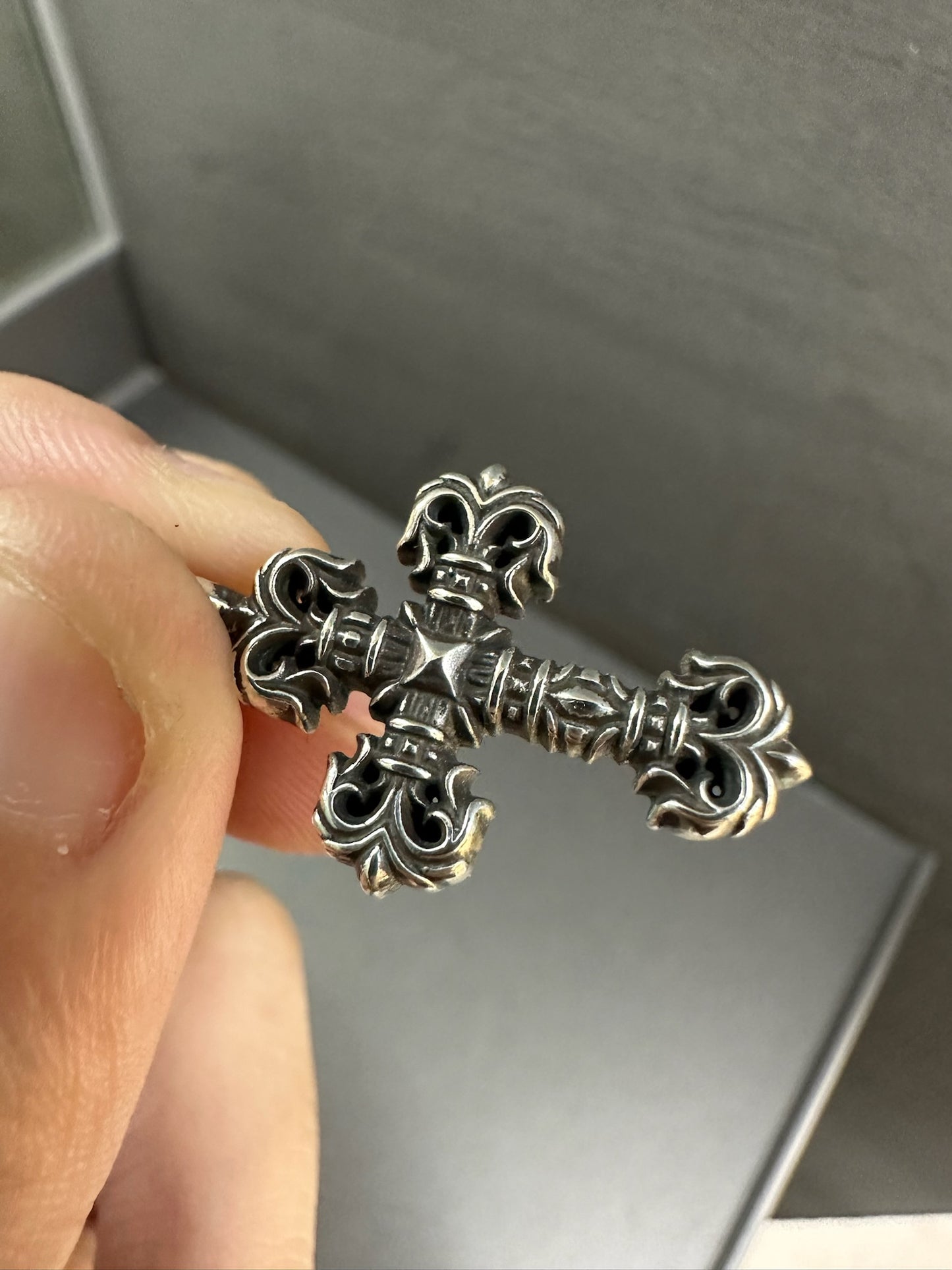 Chrome Hearts Filigree Cross Pendant