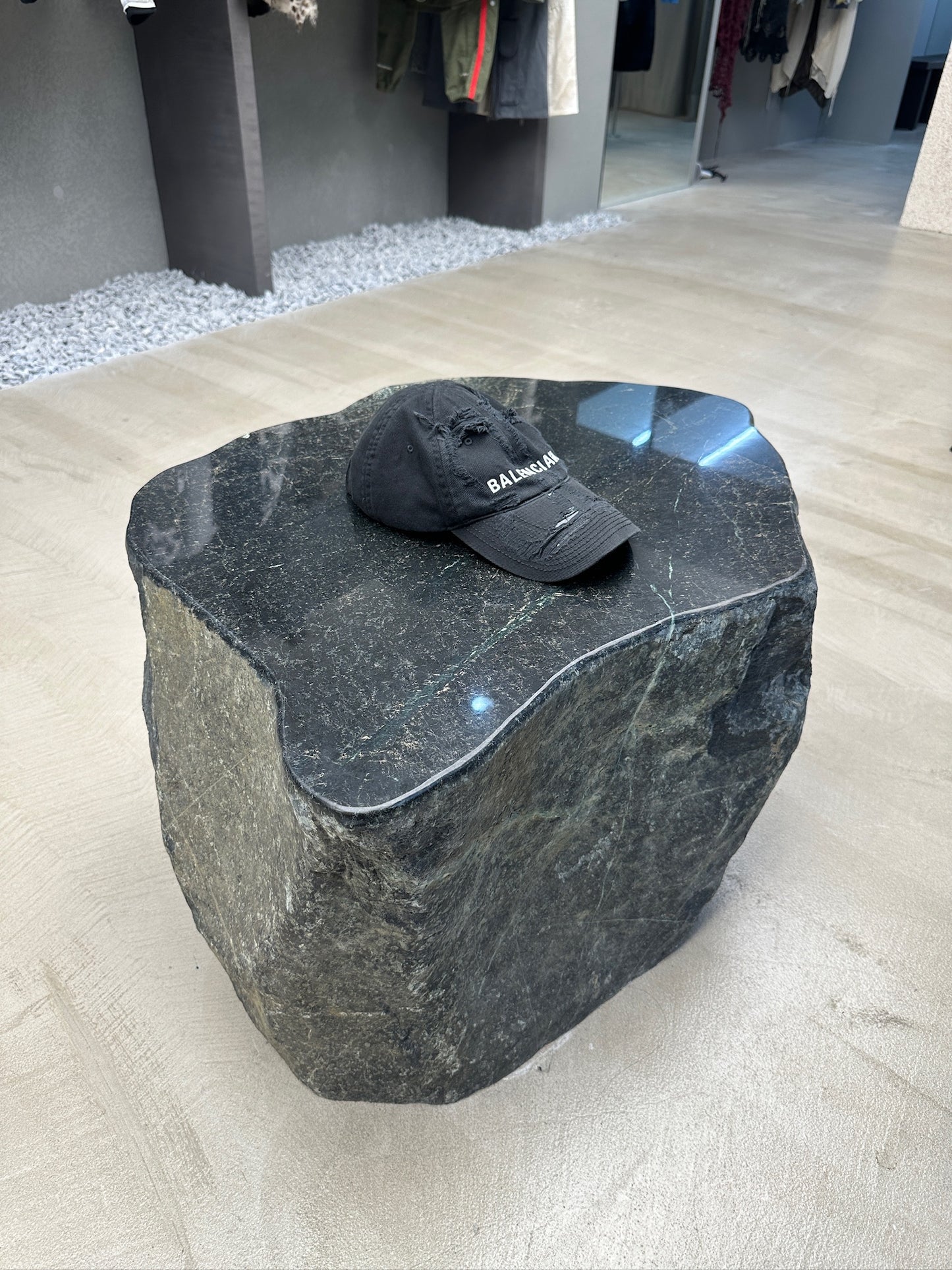 Balenciaga BB Laser Destroyed Cap