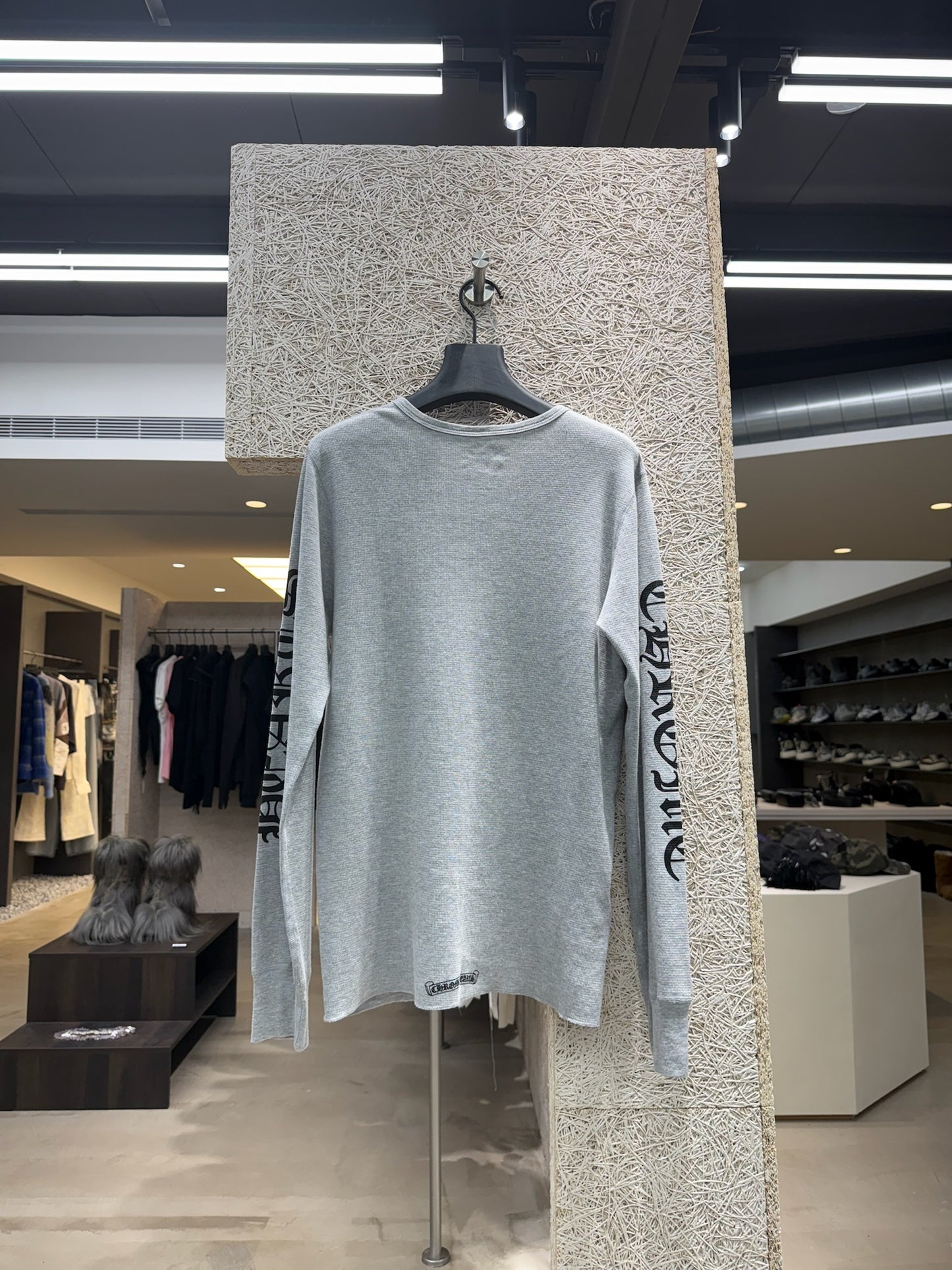 Chrome Hearts waffle long-sleeve t-shirt