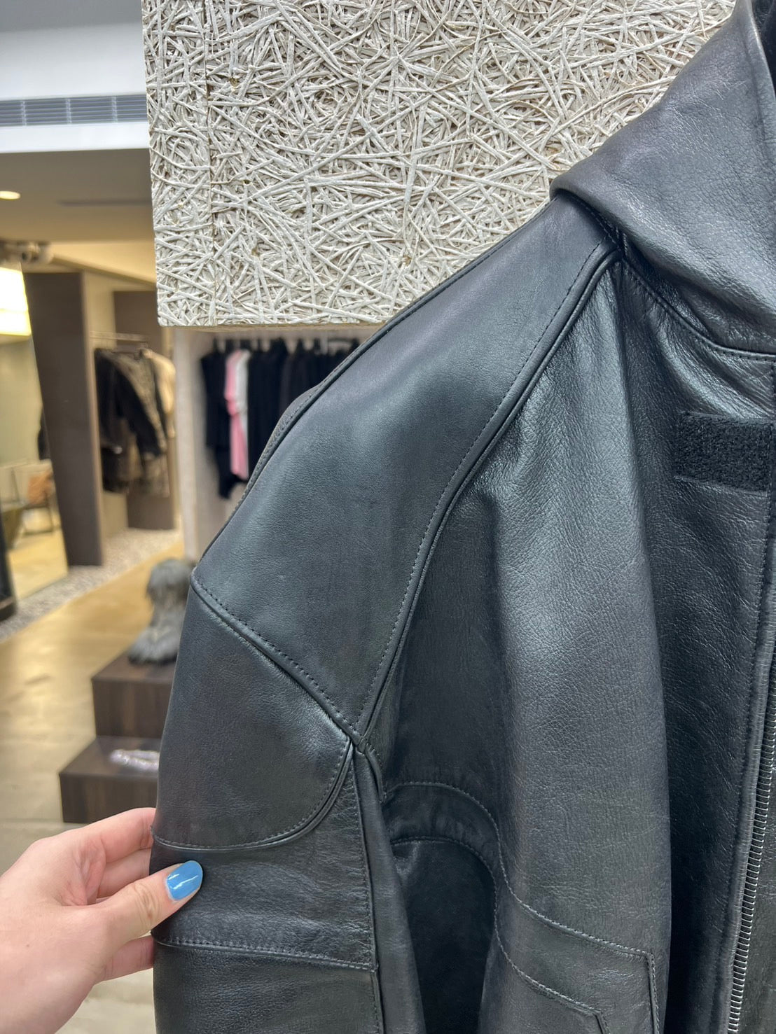 Balenciaga Racer Leather Jacket