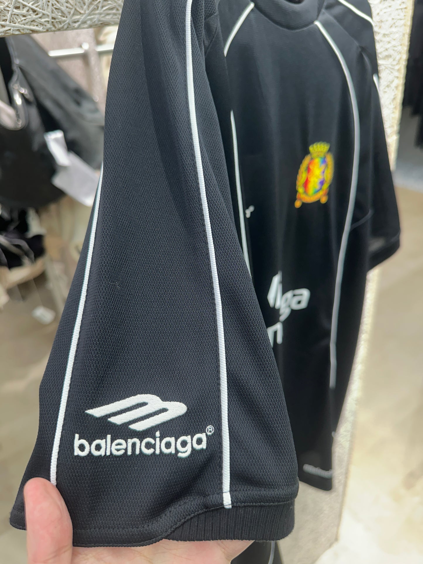 Balenciaga Oversized Football Jersey