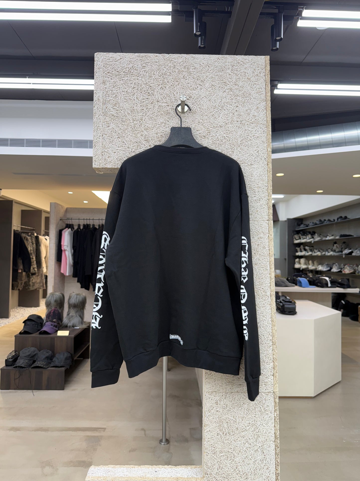 Chrome Hearts neck logo sweat shirt
