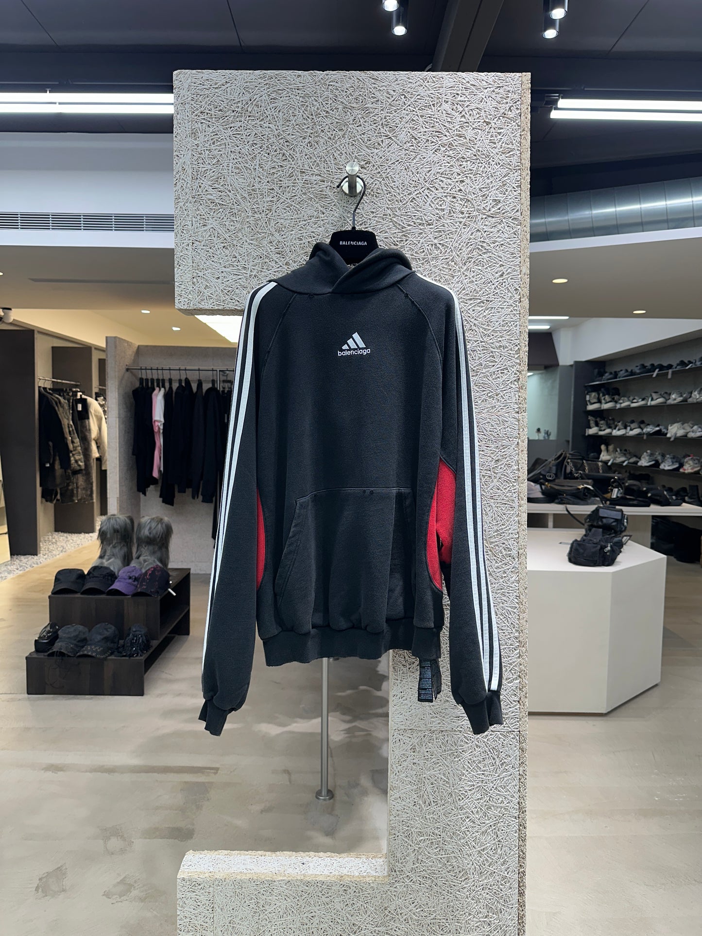 Balenciaga X Adidas Two-tone Hoodie