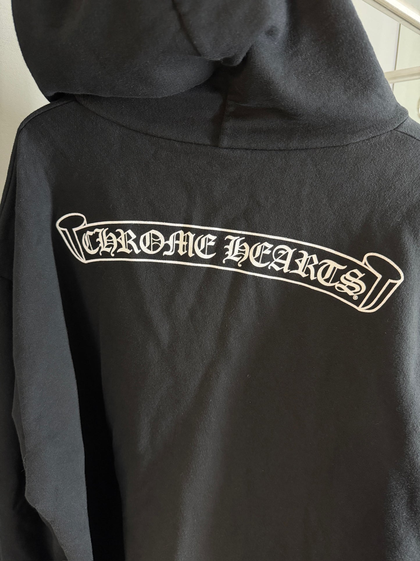 Chrome Hearts Scroll Logo Zip-up