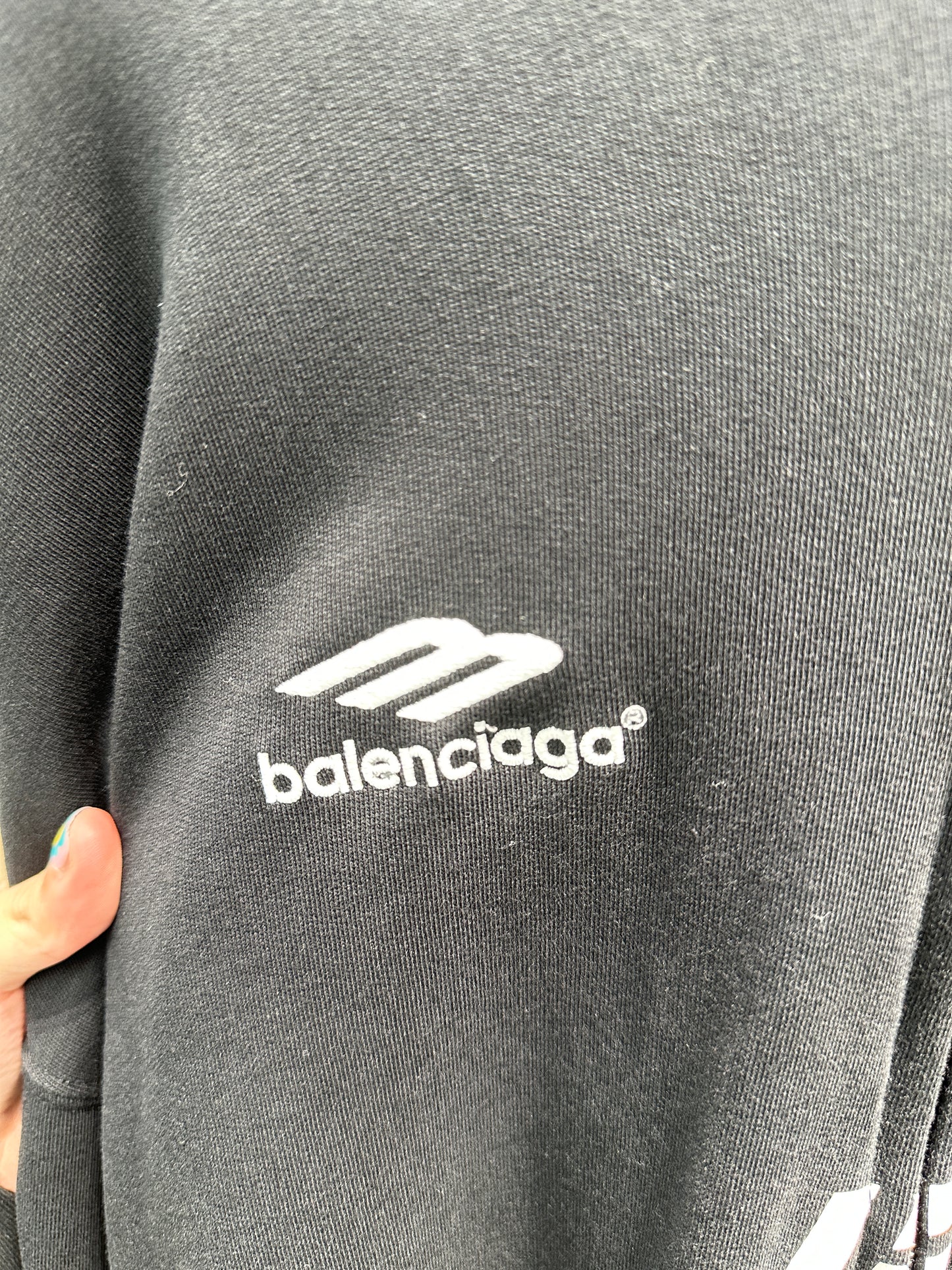 Balenciaga Soccer Paris Zip-up Jacket