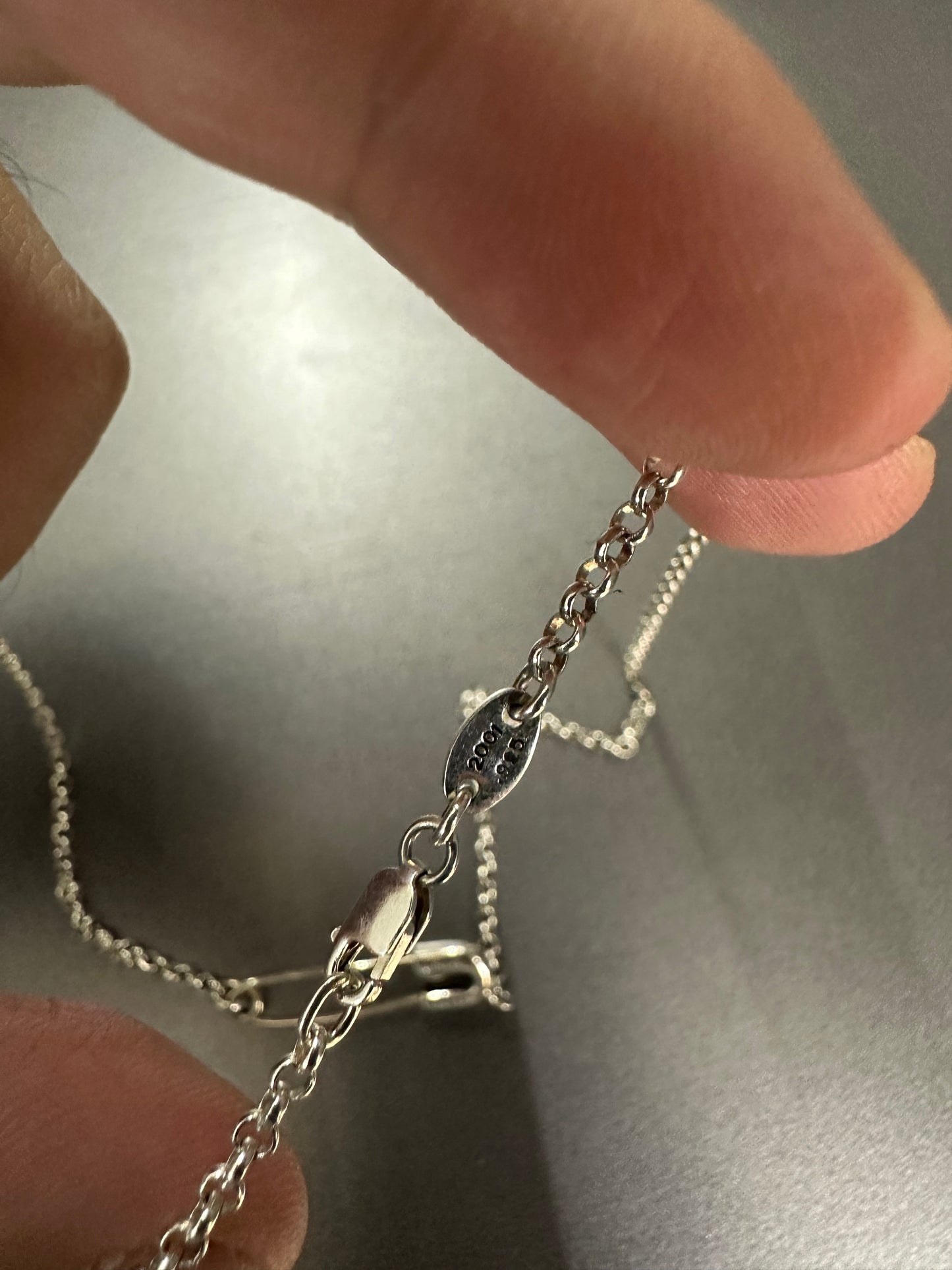 Chrome Hearts Safety Pin Necklace