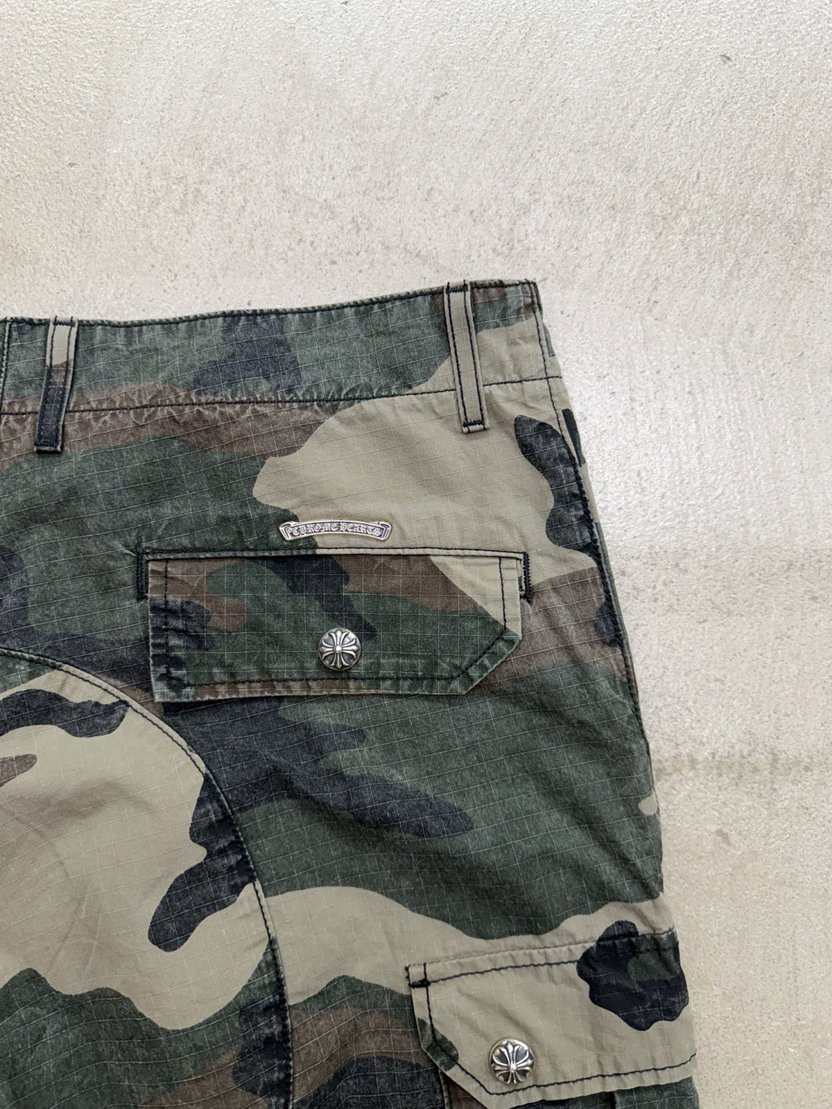 Chrome Hearts Camouflage Carpenter Pants