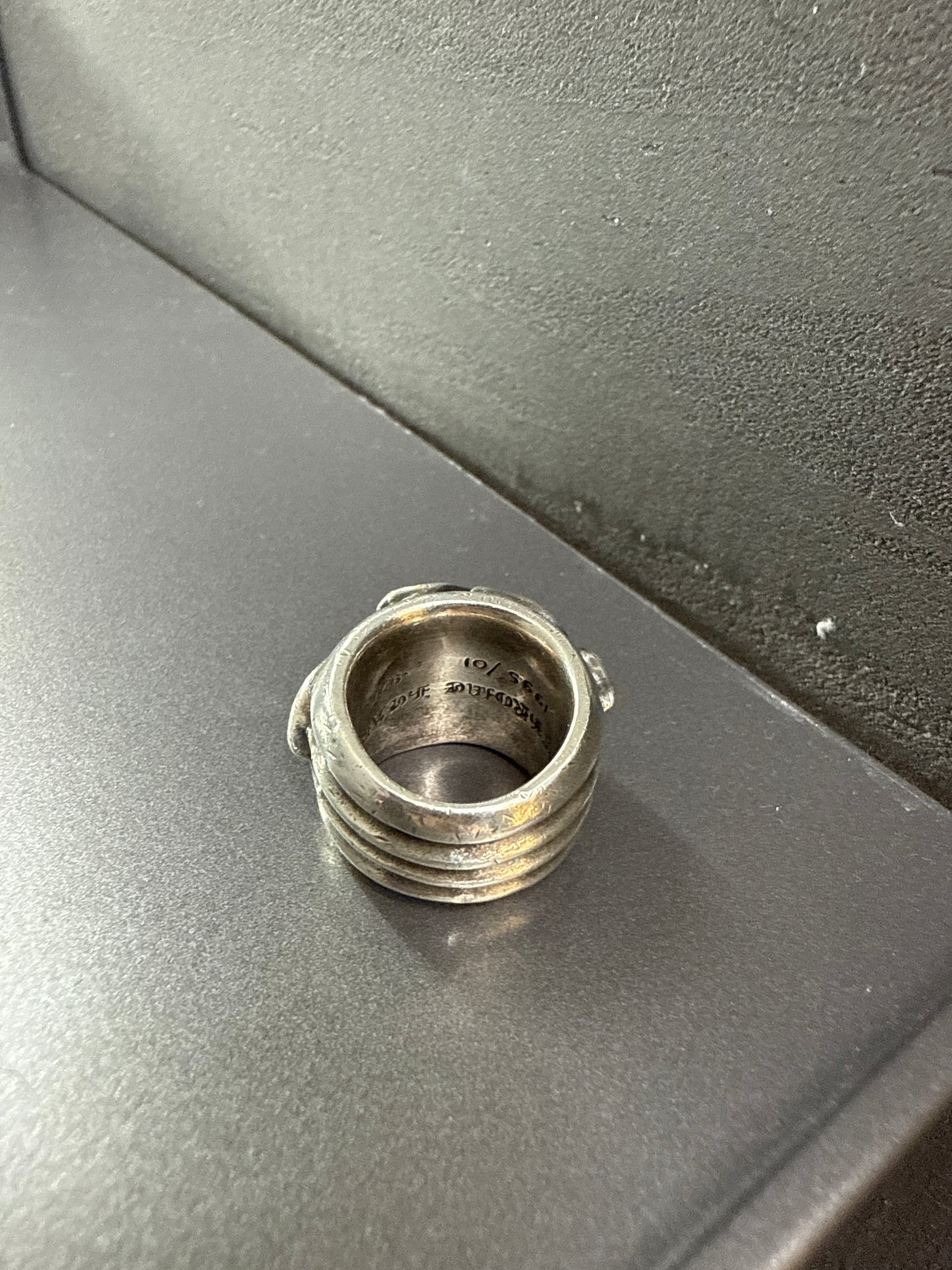 Chrome Hearts Dagger heart ring