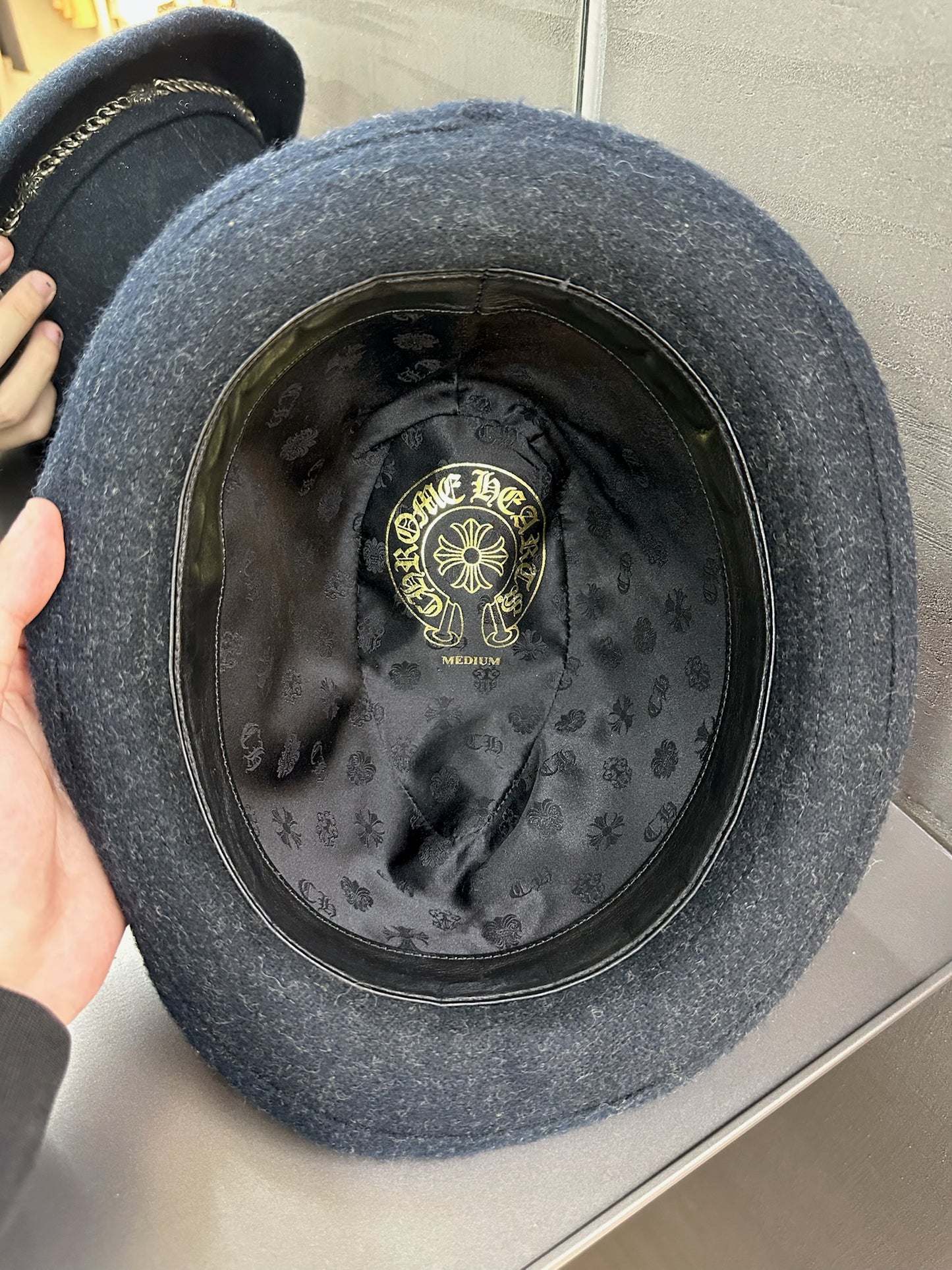 Chrome Hearts Dagger Fedora