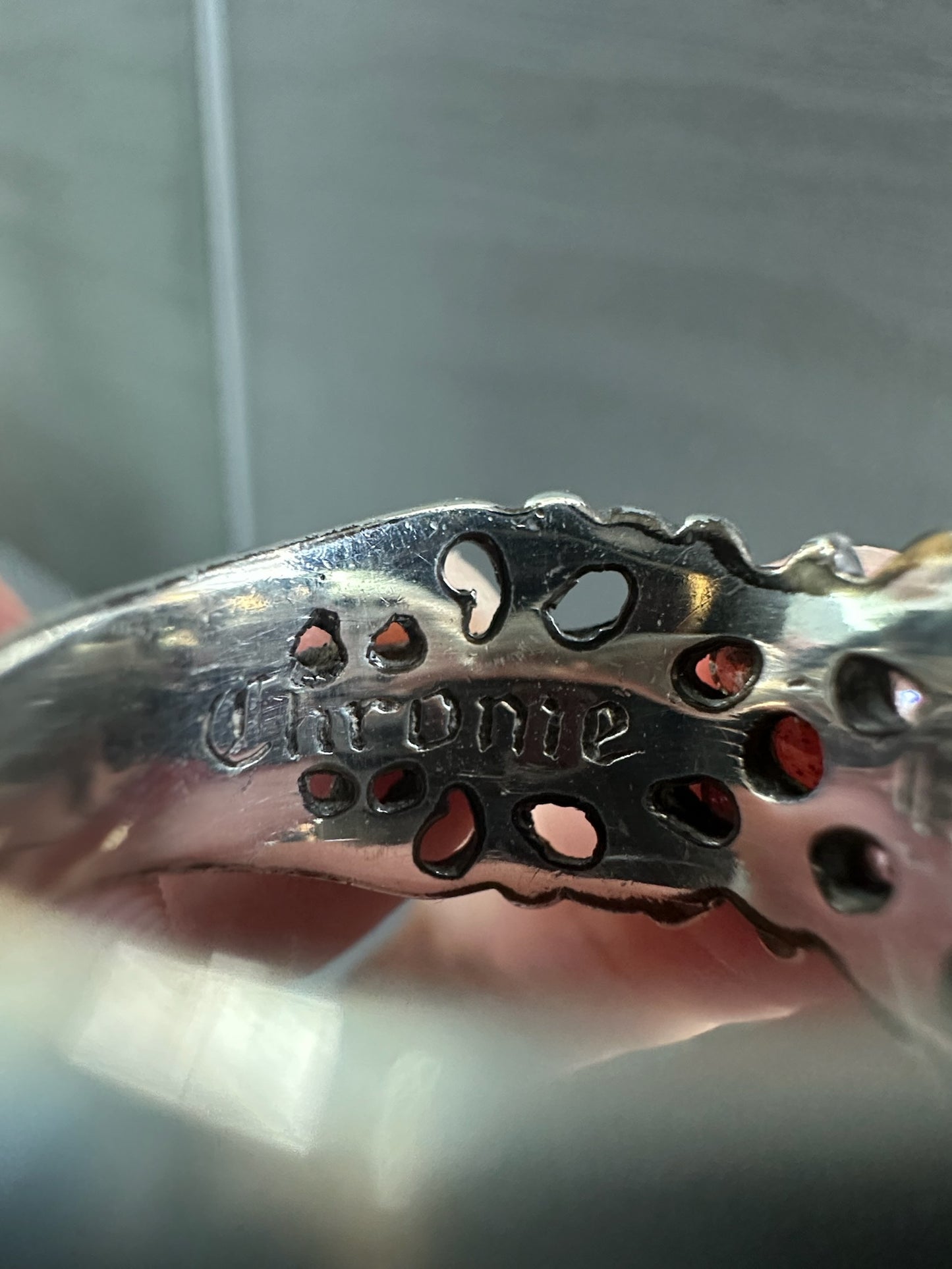 Chrome Hearts K&T Ring Diamonds Paved