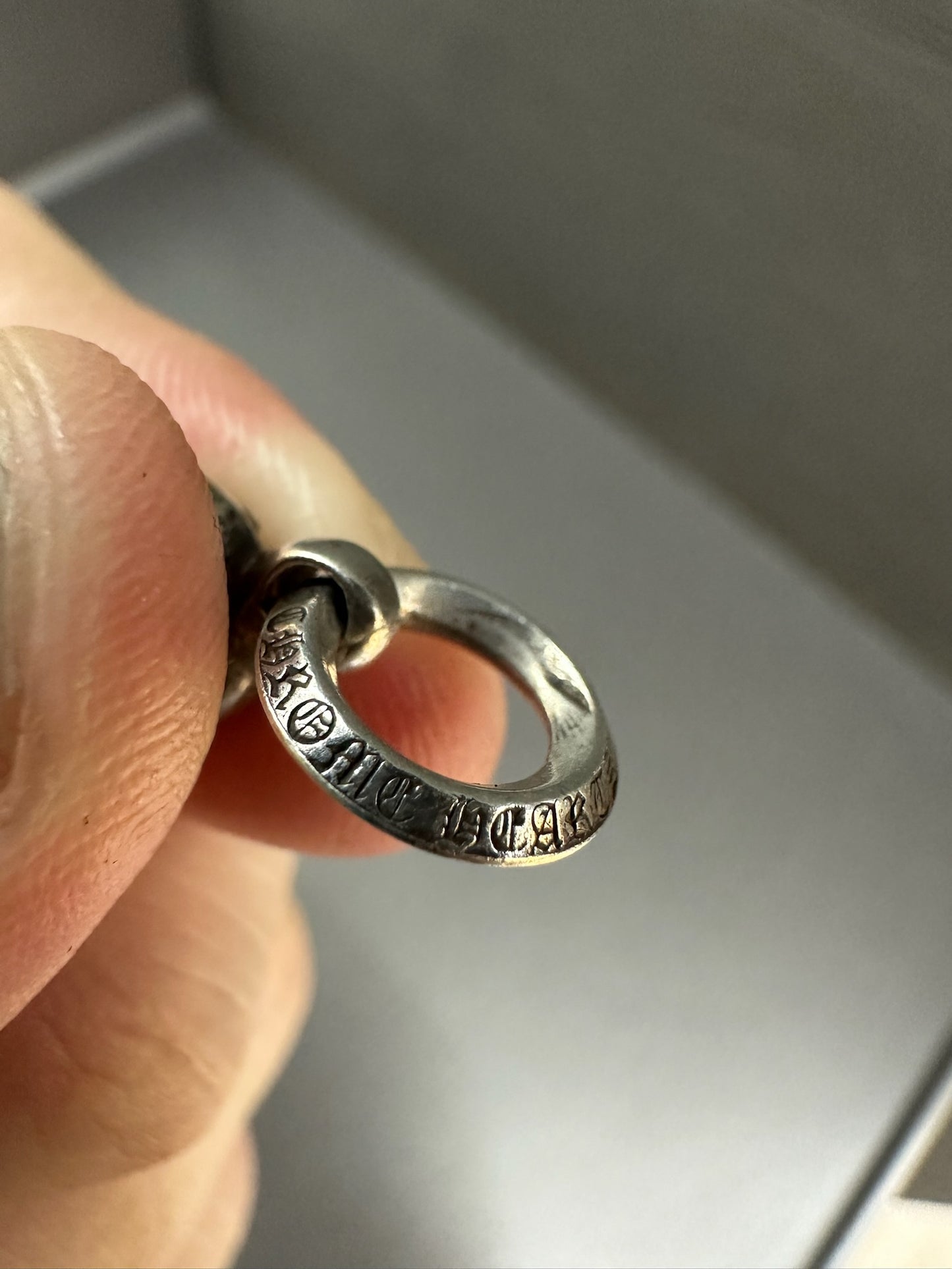 Chrome Hearts Ball Tiny Cross Pendant