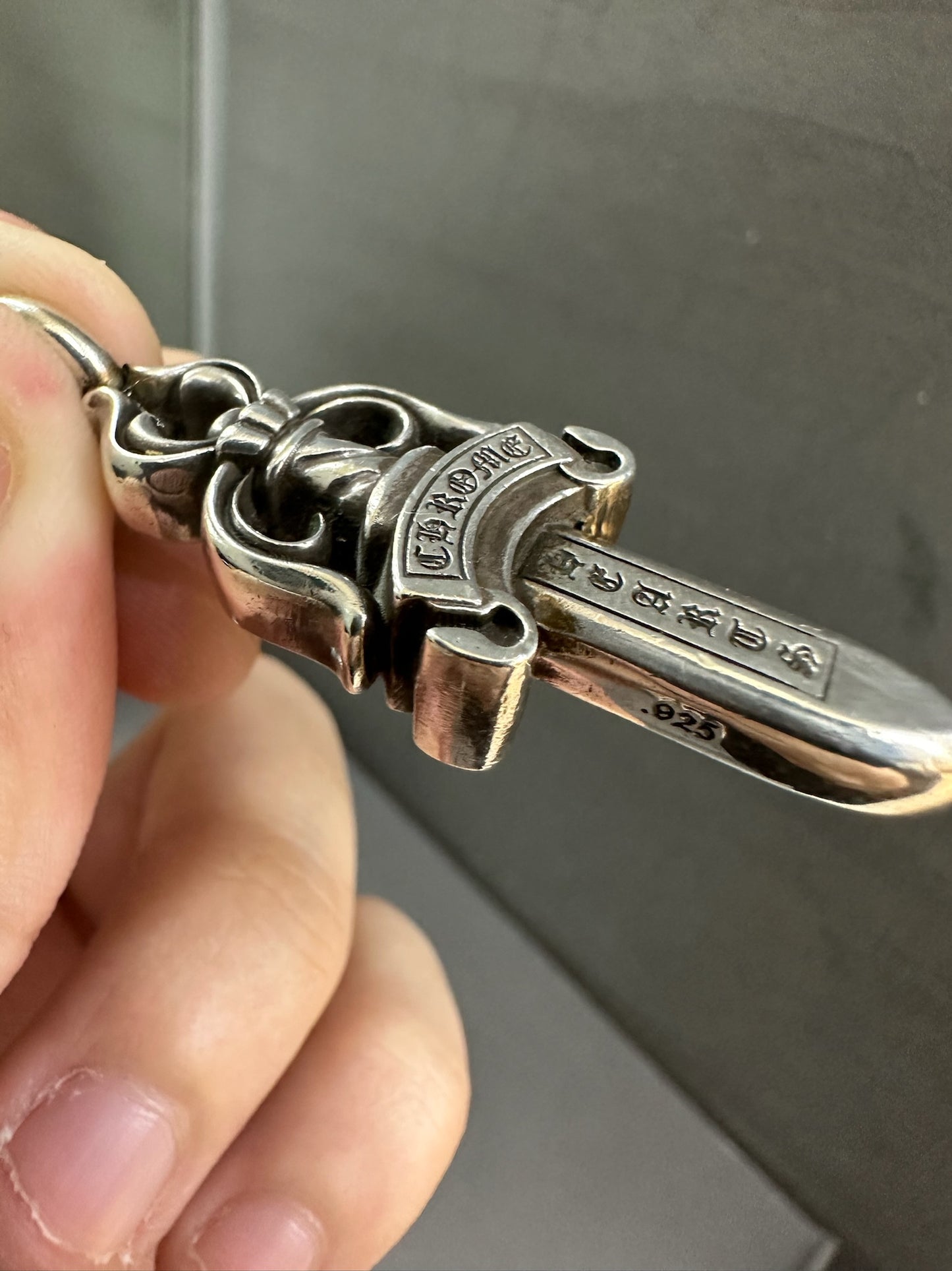 Chrome Hearts Double Dagger Pendant