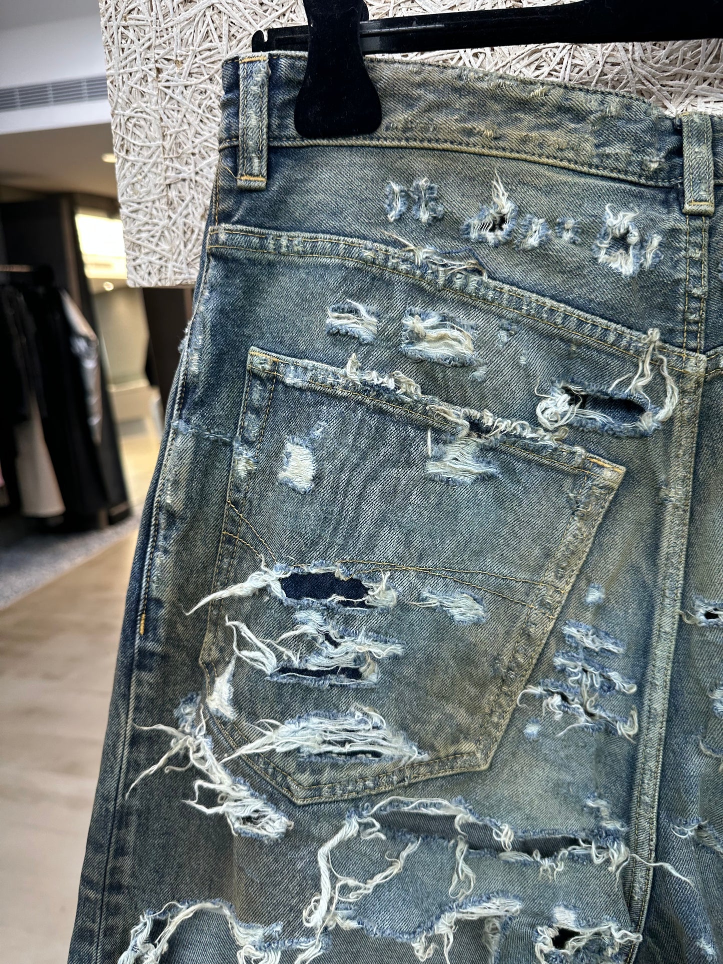 Balenciaga Super Destroyed Jeans