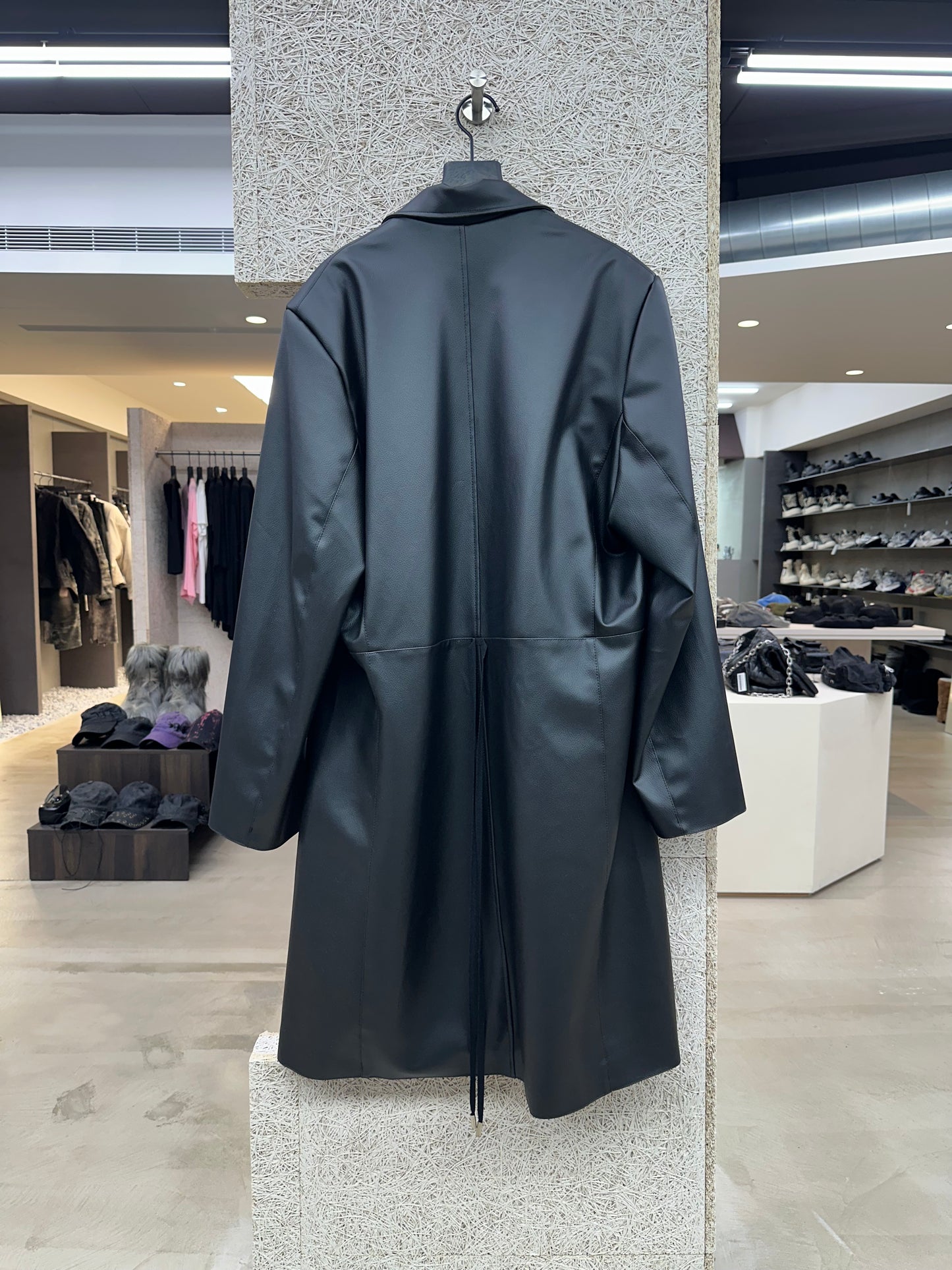 Av Vattev Juke Box Faux Leather Coat