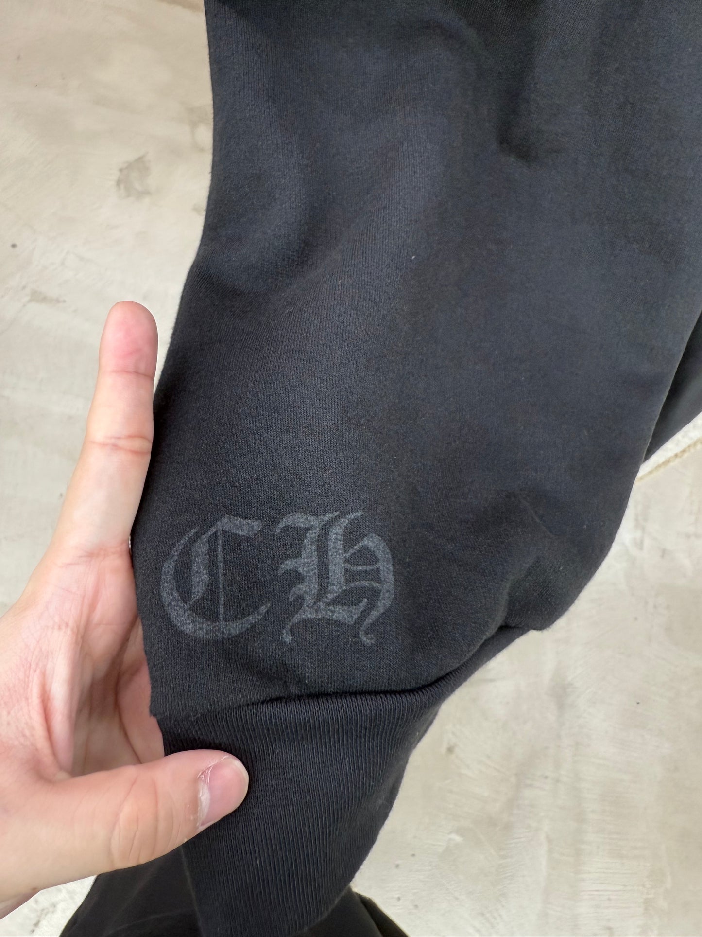 Chrome Hearts neck logo sweat shirt
