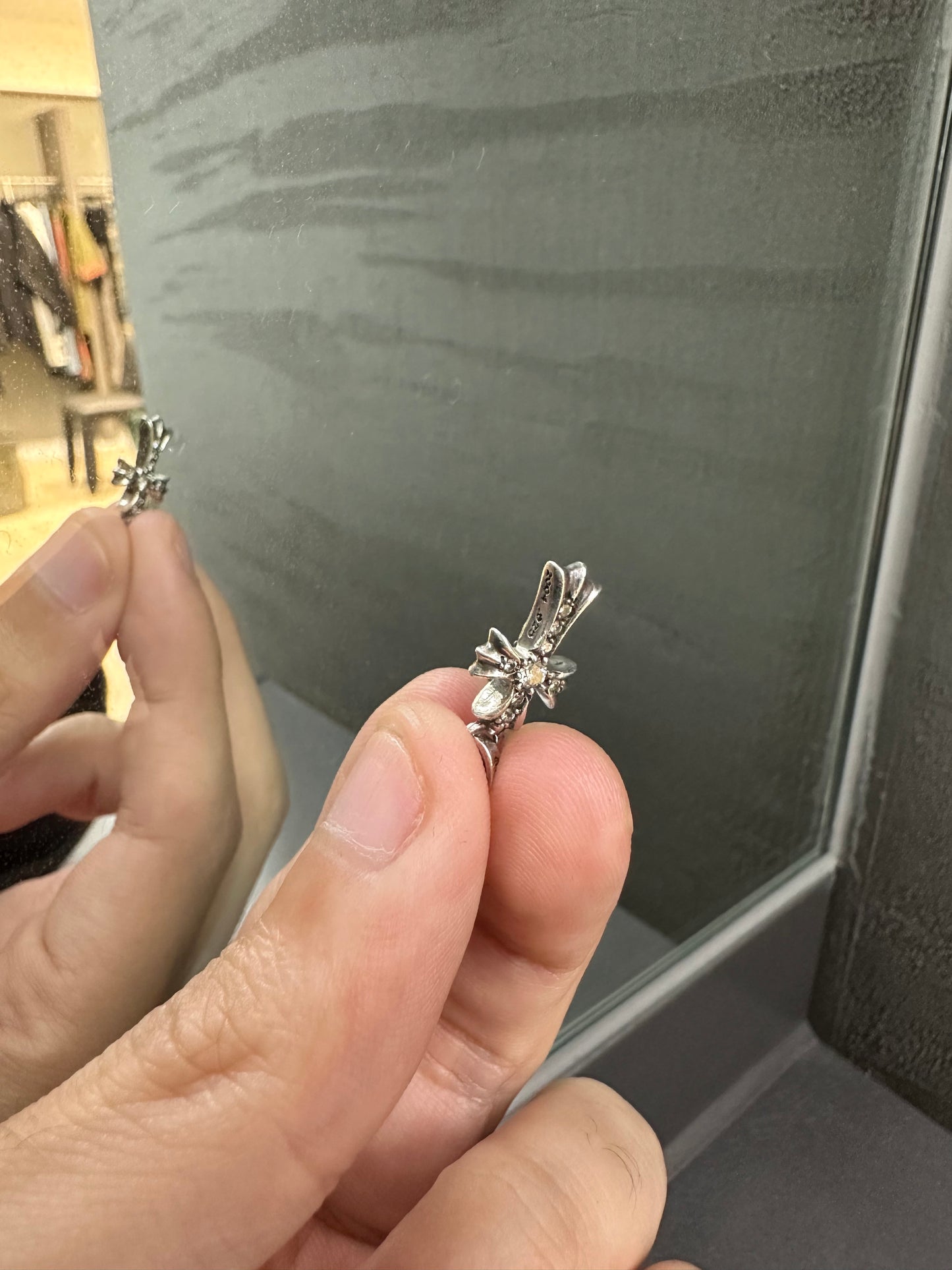 Chrome Hearts Double Side Baby Fat Diamonds Pendant