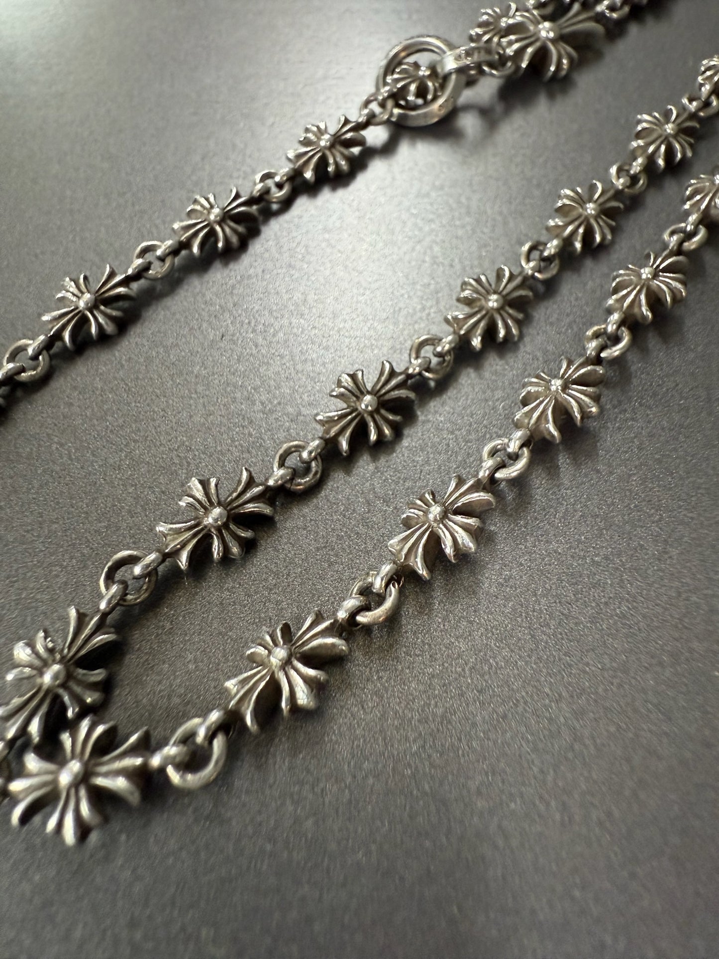 Chrome Hearts Tiny E Choke Chain Necklace