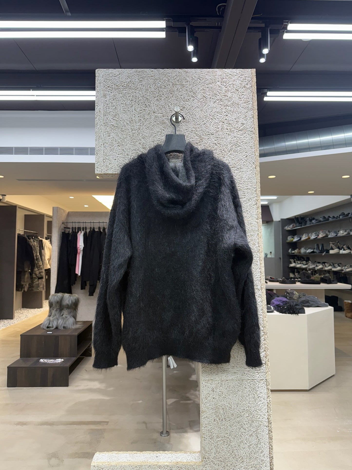Celine Horse Mohair Hoodie