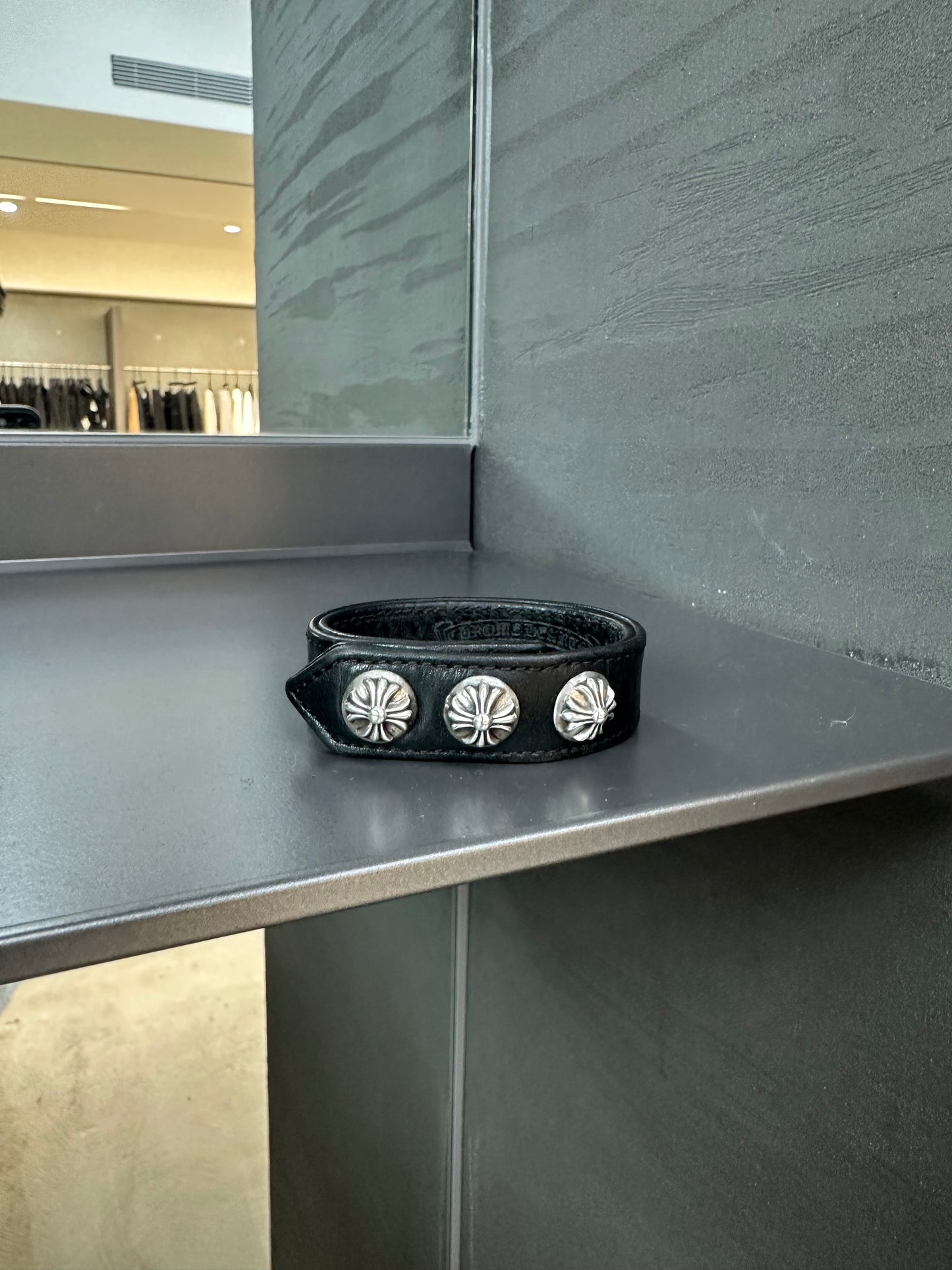 Chrome Hearts Leather Bracelet