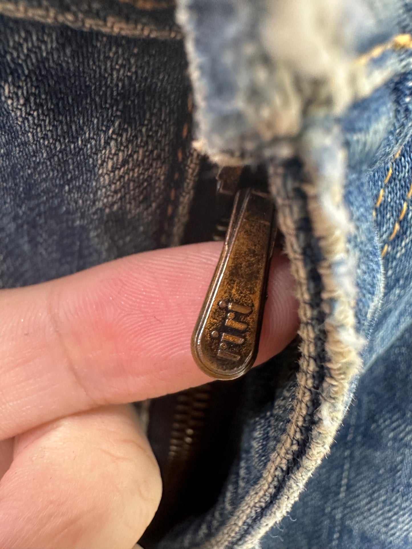 Number (N)ine SS07 Wave Jeans