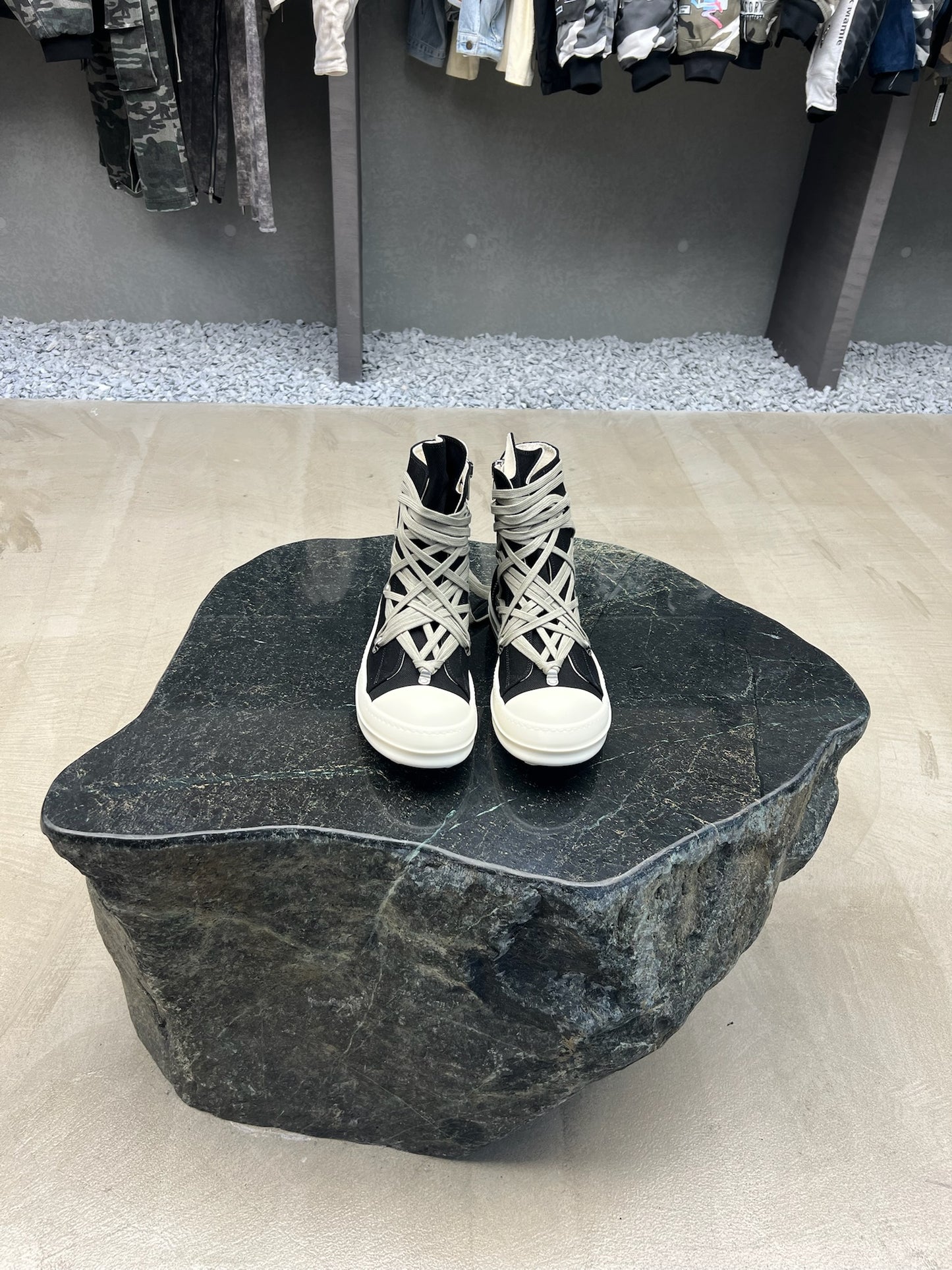 Rick Owens DRKSHDW Megalace Sneaks