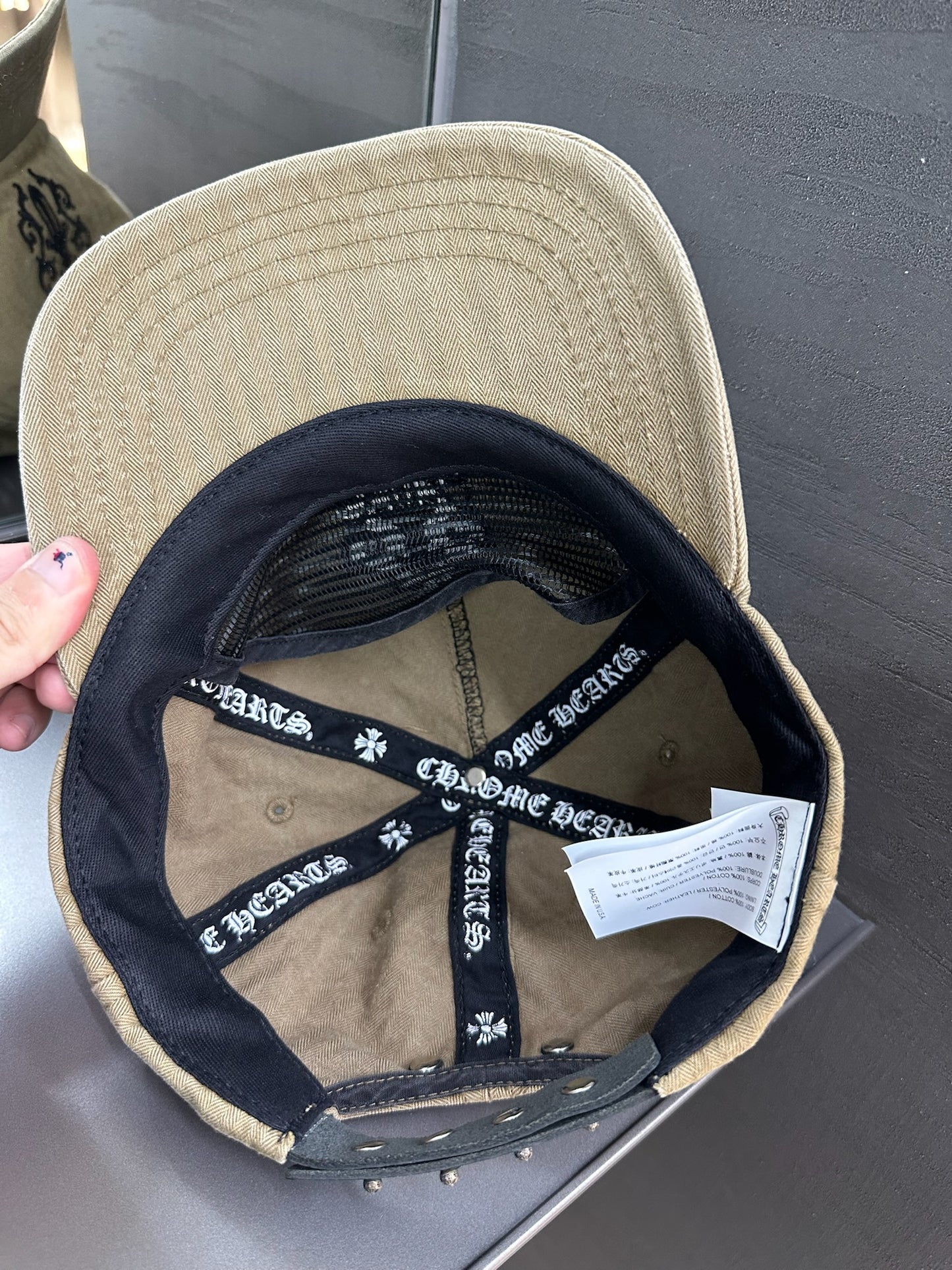 Chrome Hearts Dagger Logo Hat