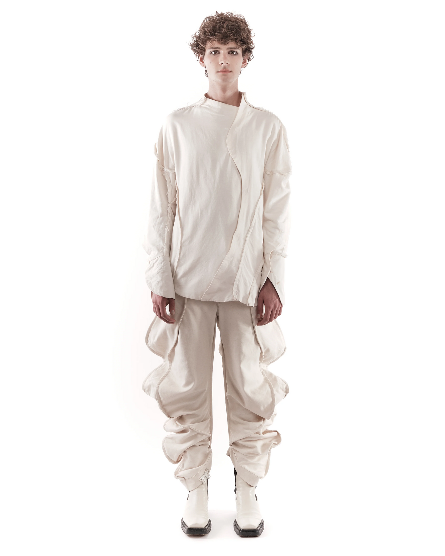 JAS Undyed Reversible Bubble Jeans