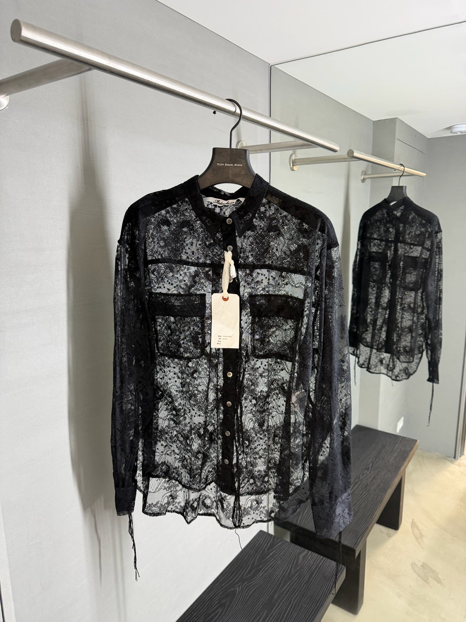Midorikawa Lace Shirt – Style Fusion Studio