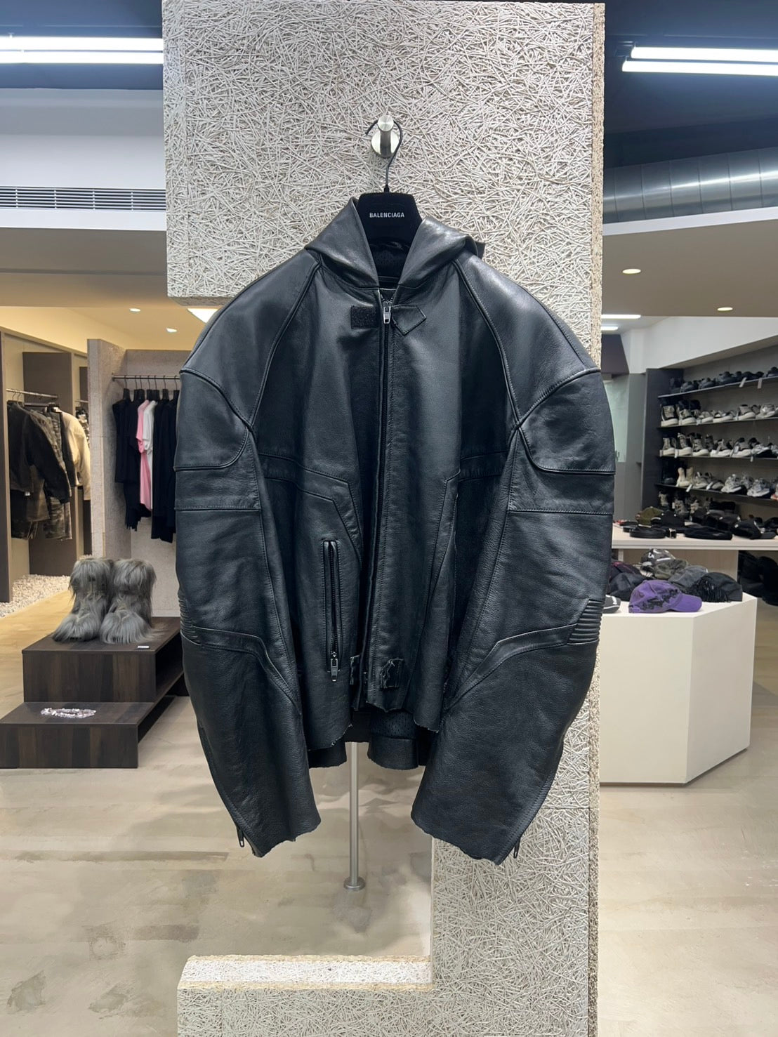 Balenciaga Racer Leather Jacket