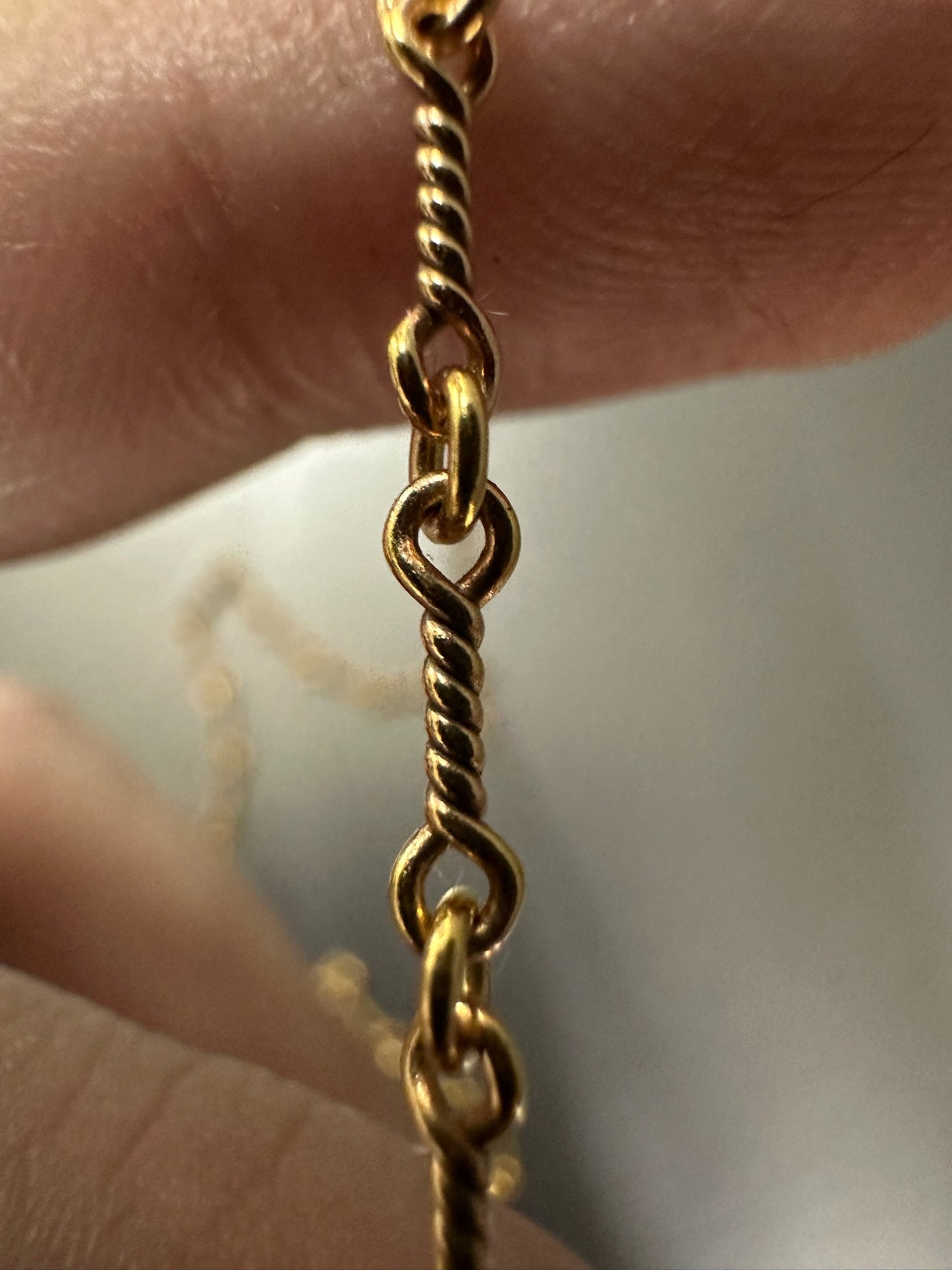 Chrome Hearts 22k Twist chain