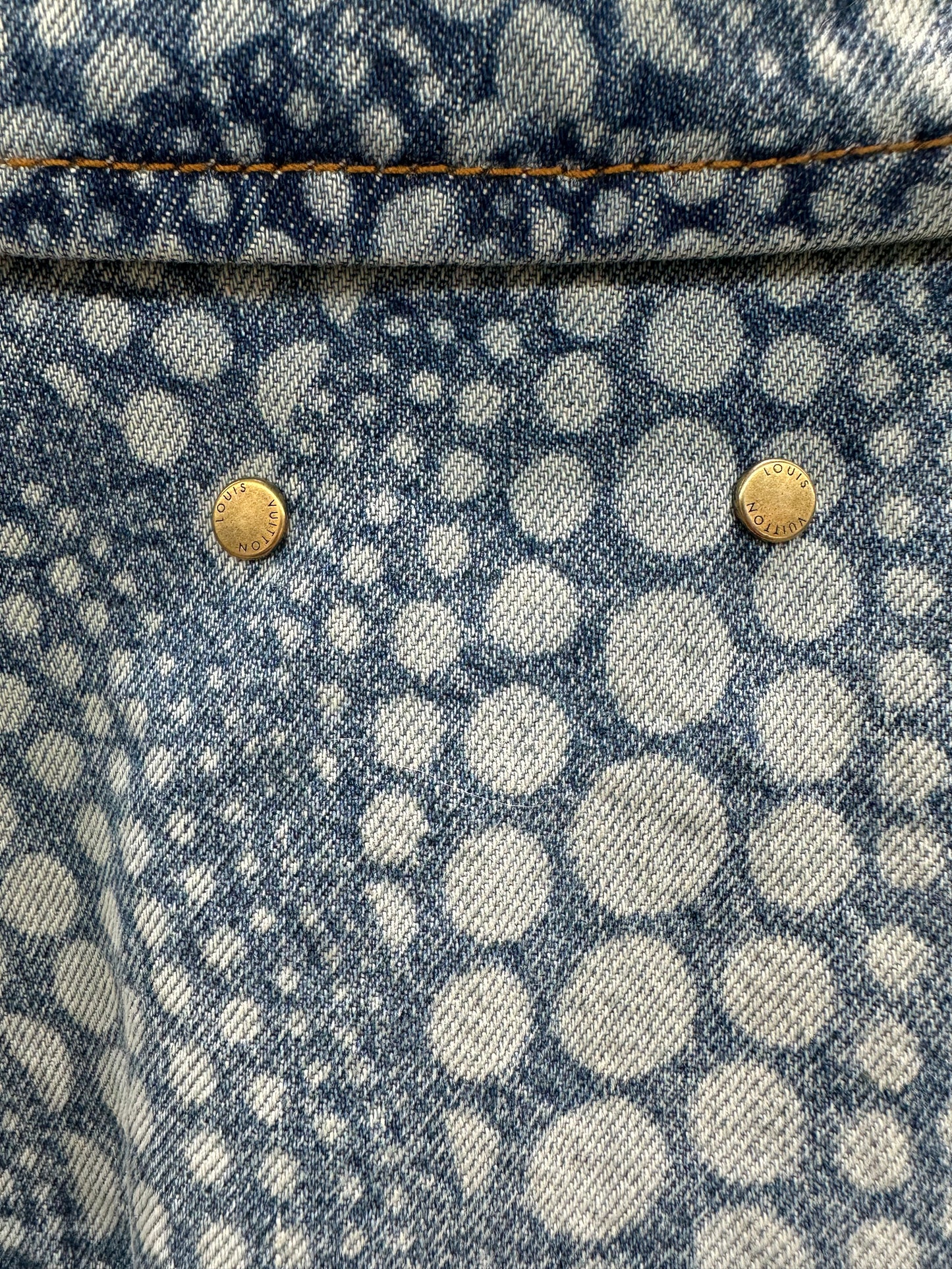 Louis Vuitton Yayoi Kusama Denim Jacket
