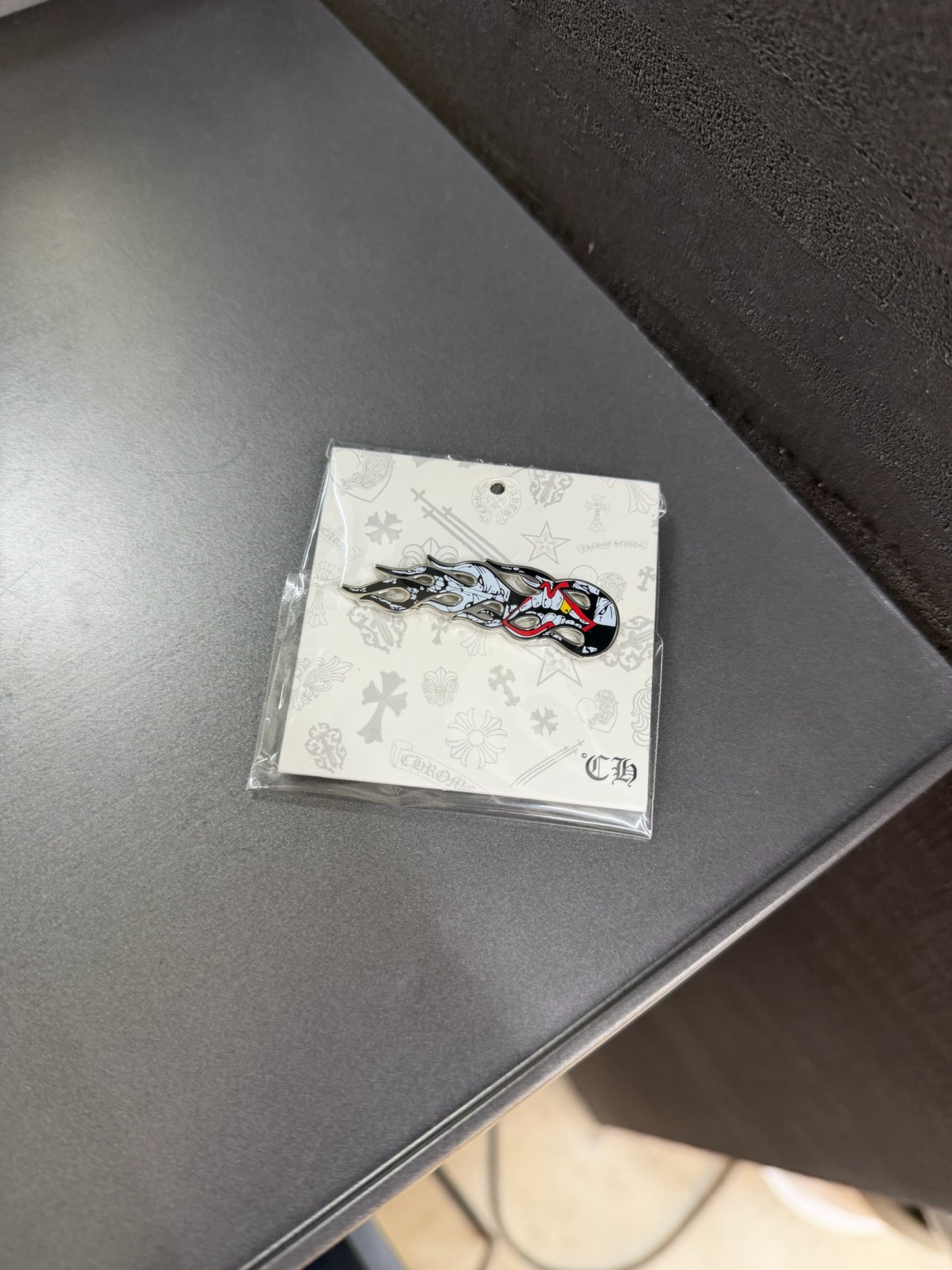 Chrome Hearts Matty Boy Sex Records Flame Pin