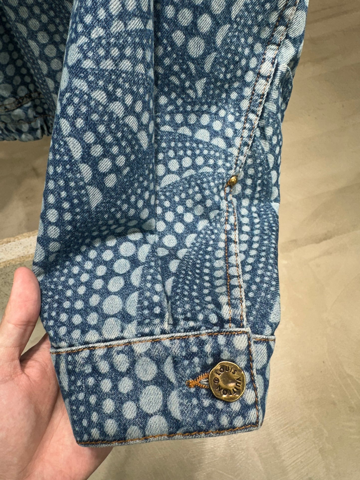 Louis Vuitton Yayoi Kusama Denim Jacket