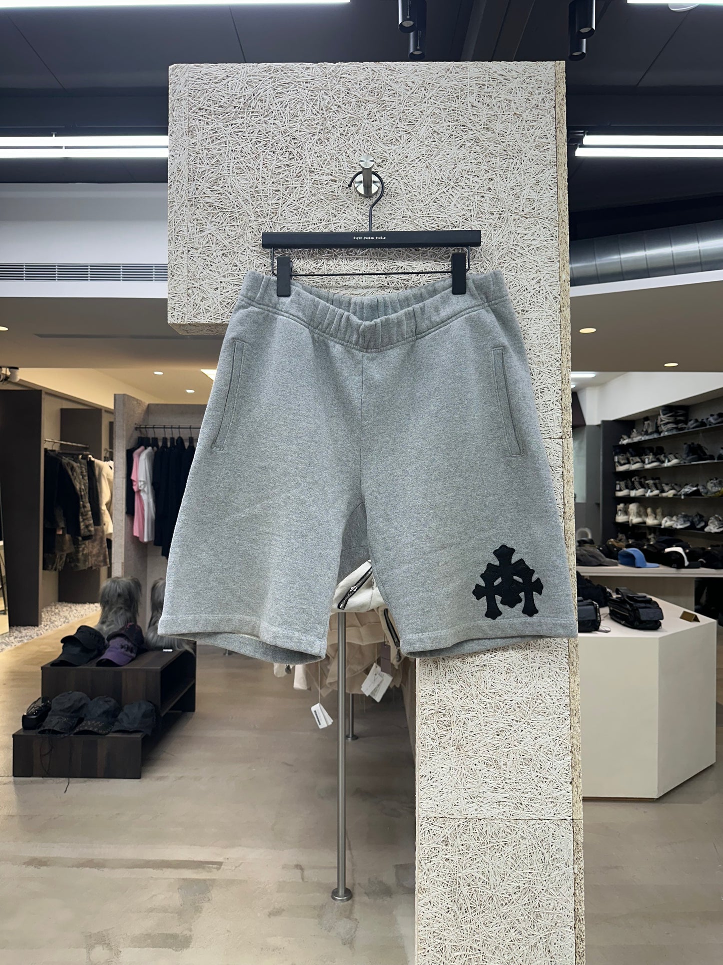 Chrome Hearts Cross Patch Sweat Short