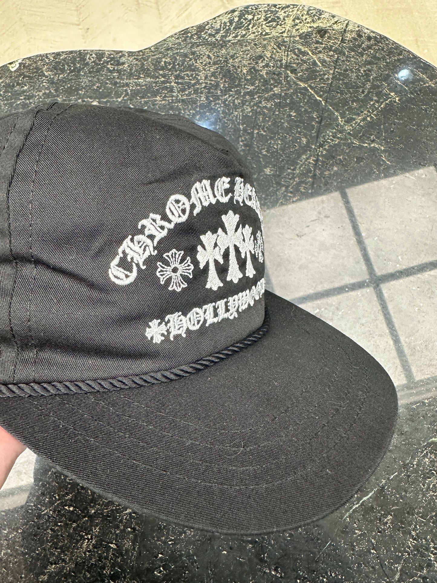 Chrome Hearts Triple-cross cap
