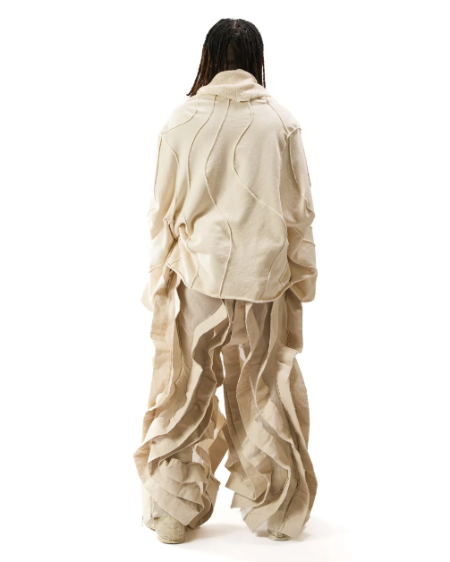 JAS Undyed Reversible Sheer Jeans