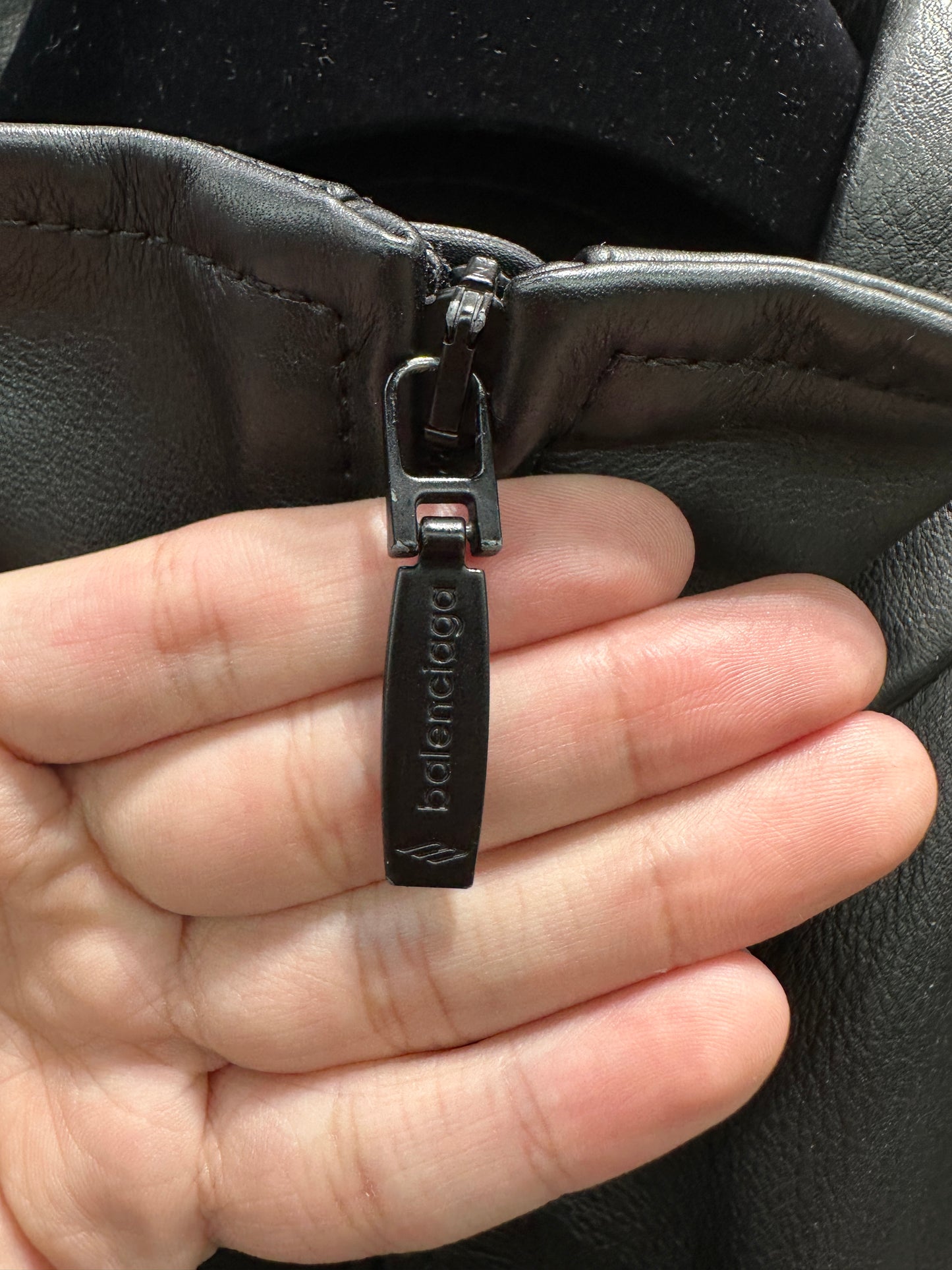 Balenciaga 3b Leather Jacket