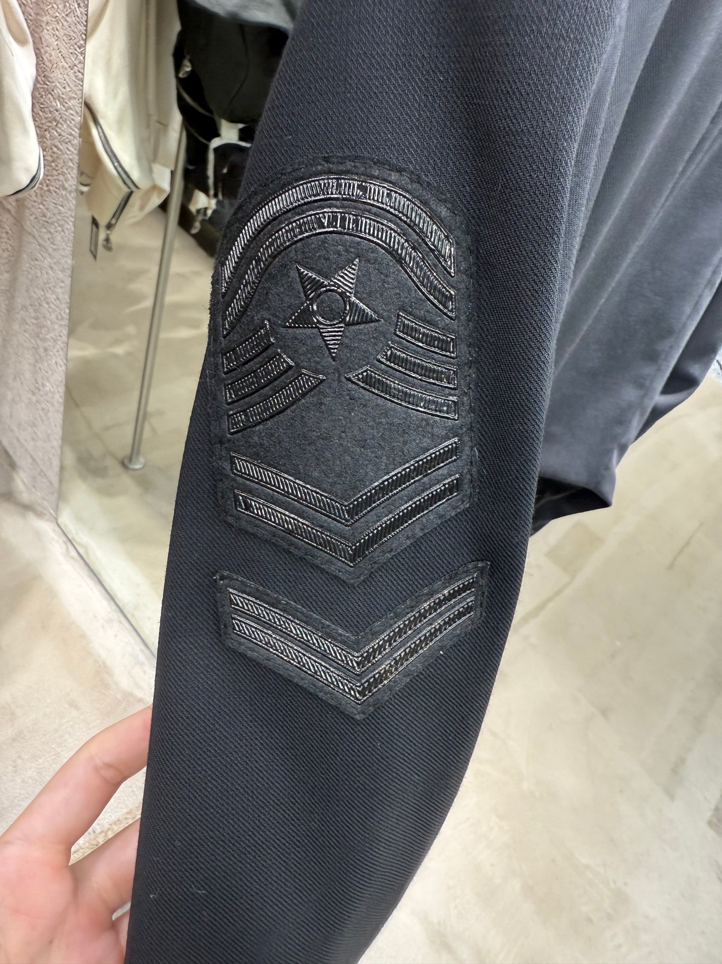 P.L.N. padded suit