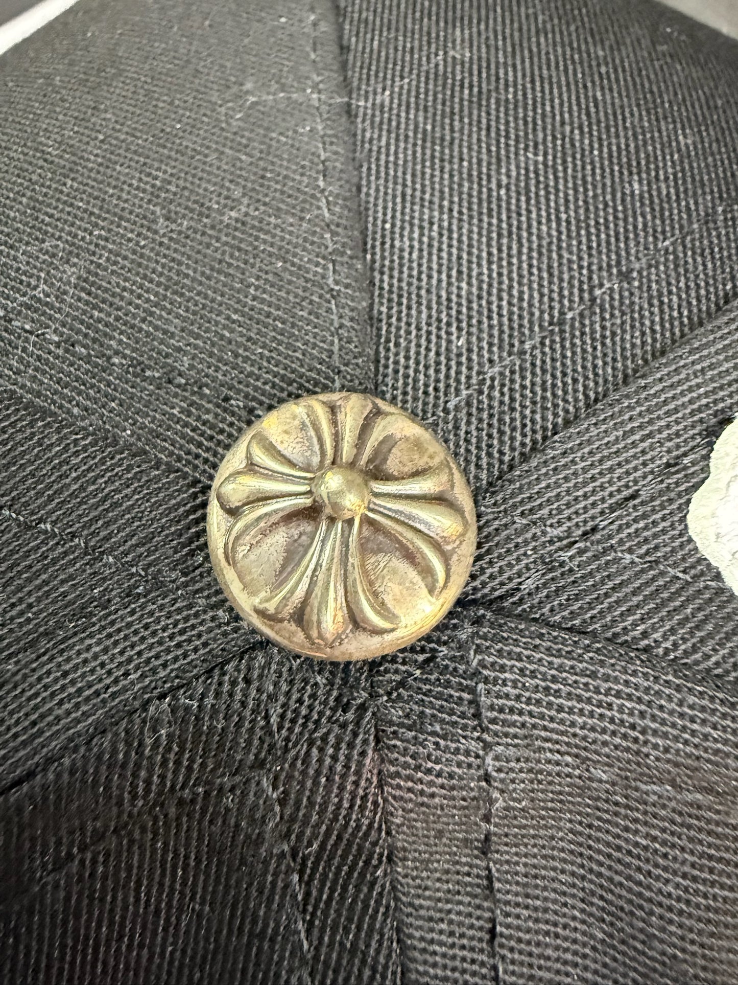 Chrome Hearts Cemtery Cross Patch hat