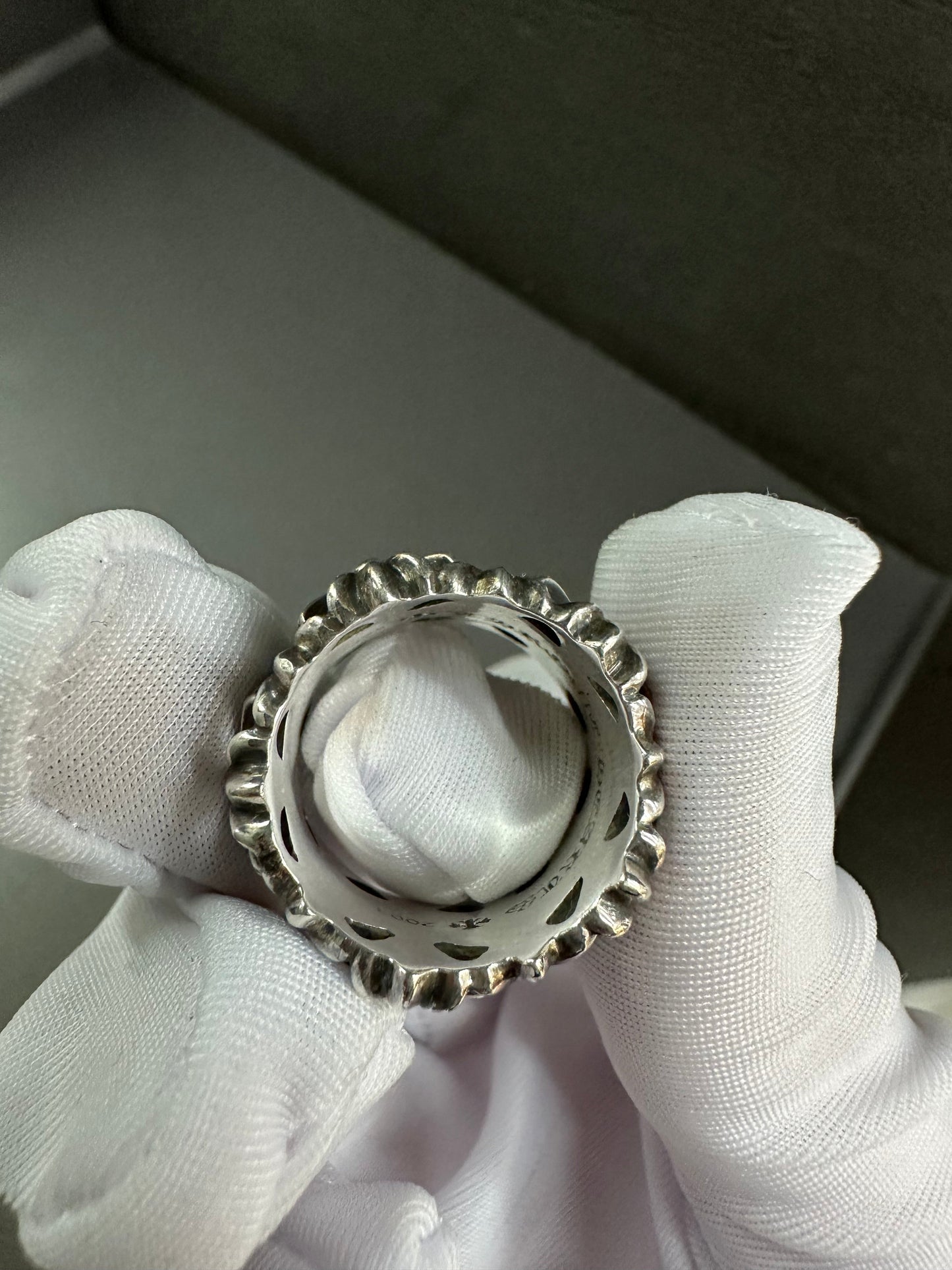 Chrome Hearts Cemetery Cross Ring