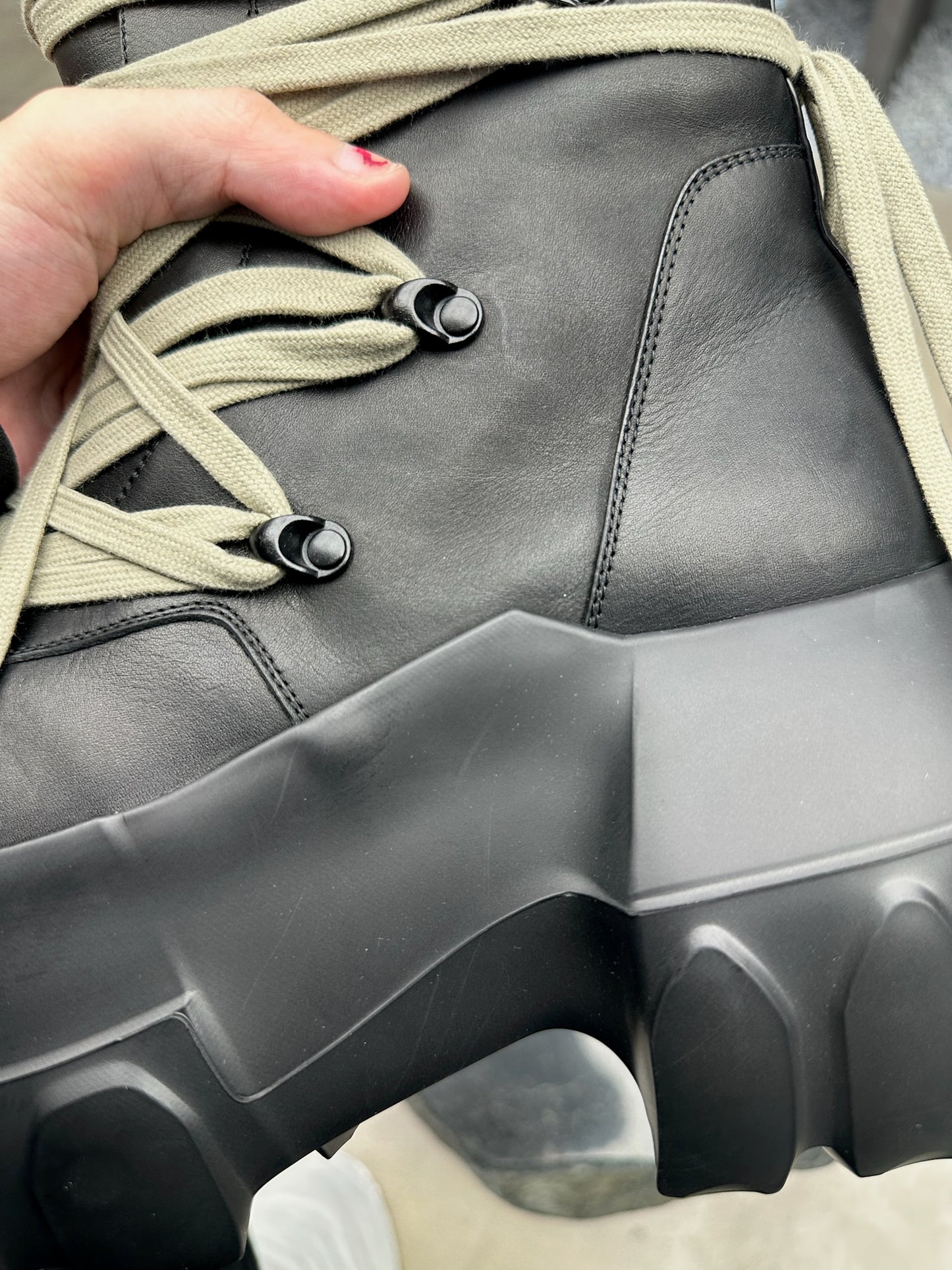 Rick Owens Megalace Mega Tractor