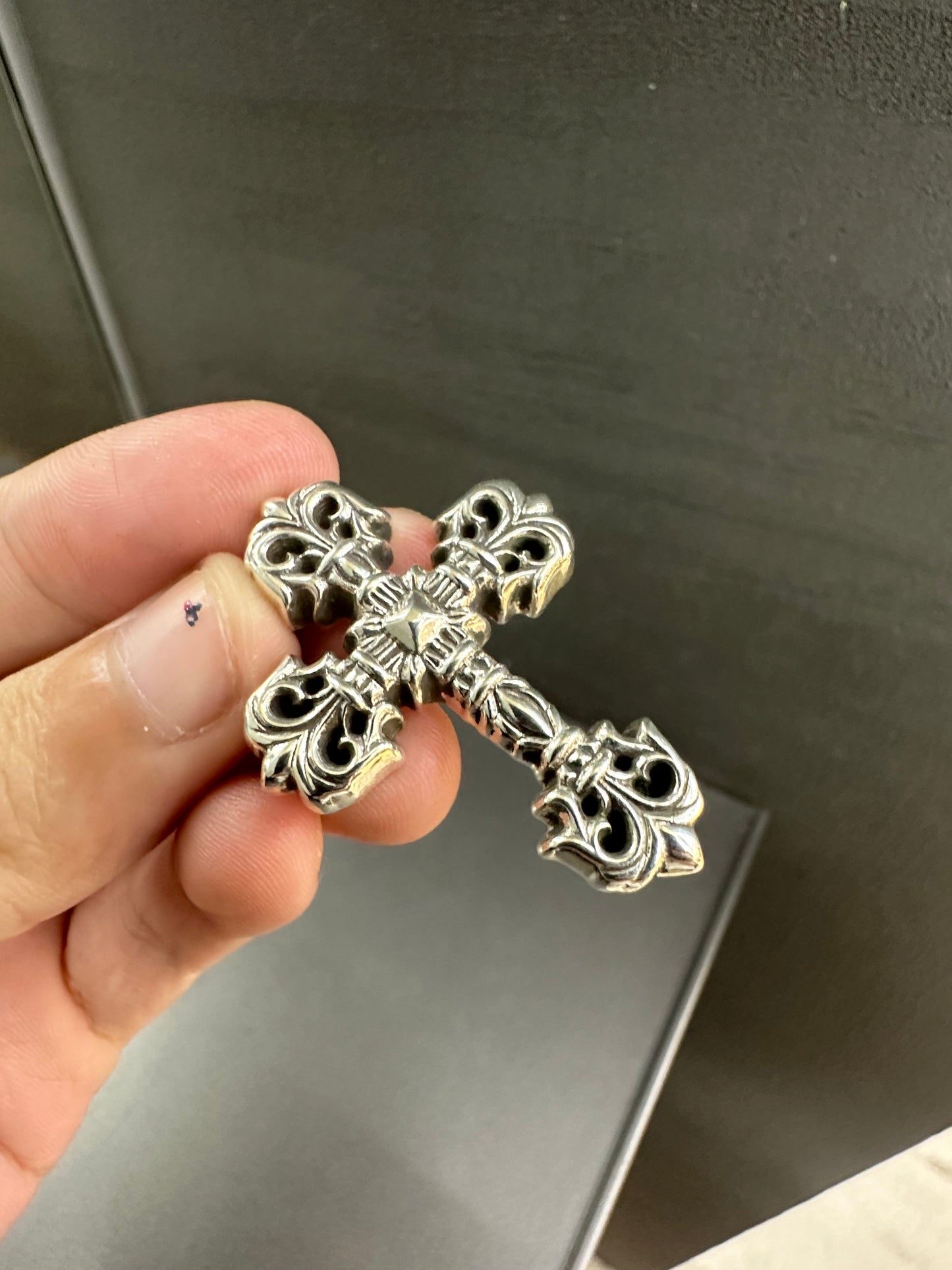 Chrome Hearts Filigree Cross Pendant
