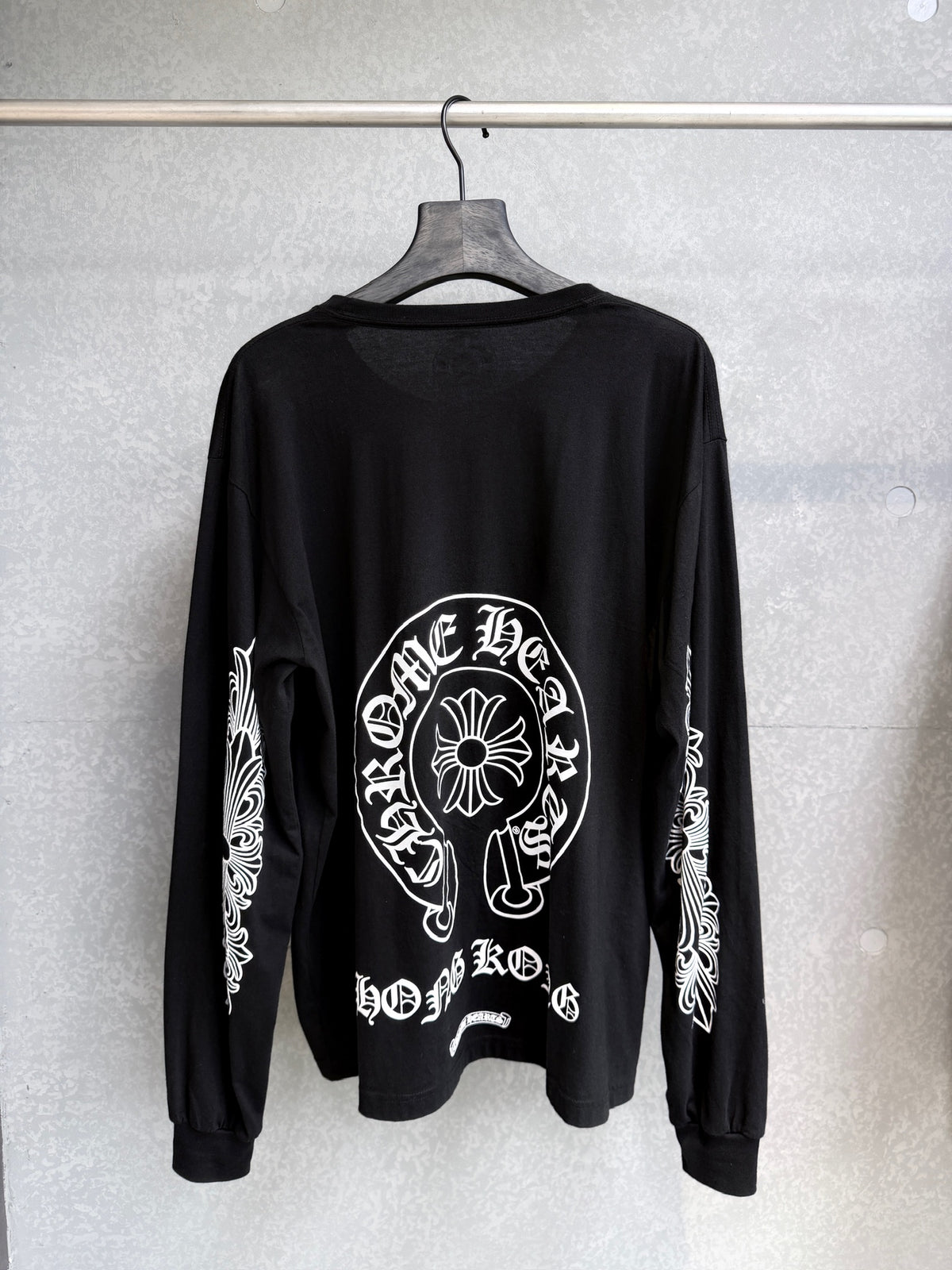 Chrome Hearts Horseshoe ‘Hong Kong’ Floral Long Sleeve