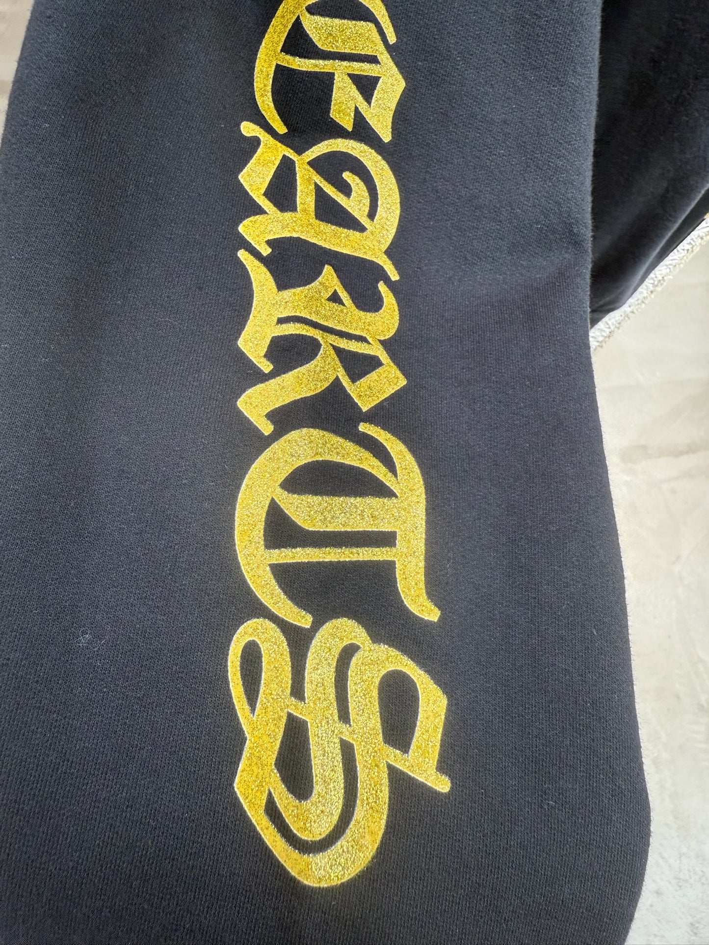 Chrome Hearts logo printed hoodie