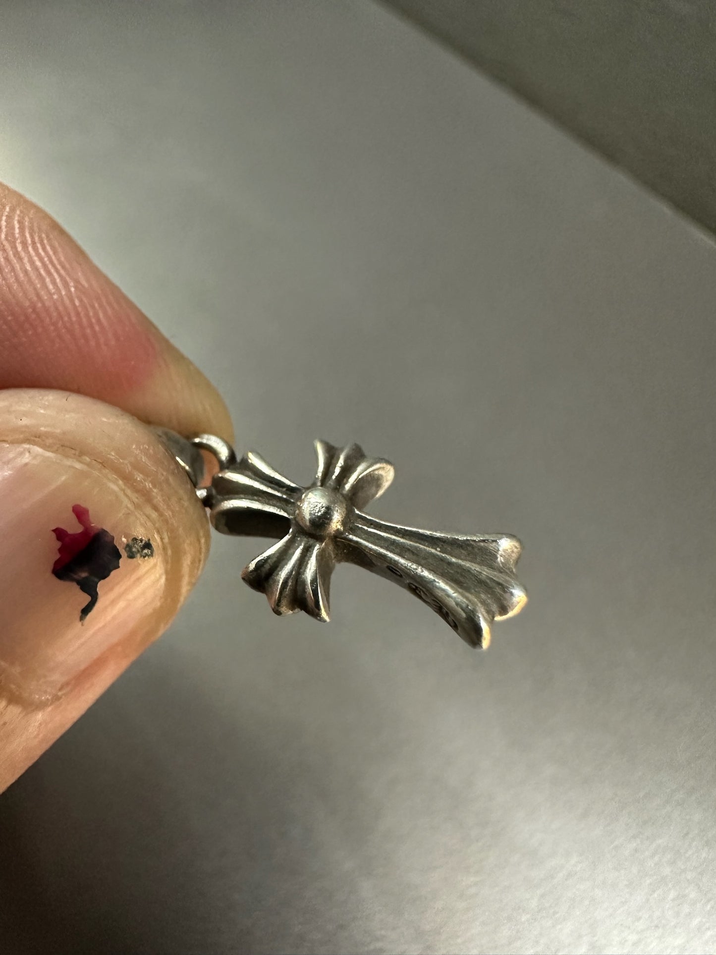 Chrome Hearts babyfat pendant with diamond
