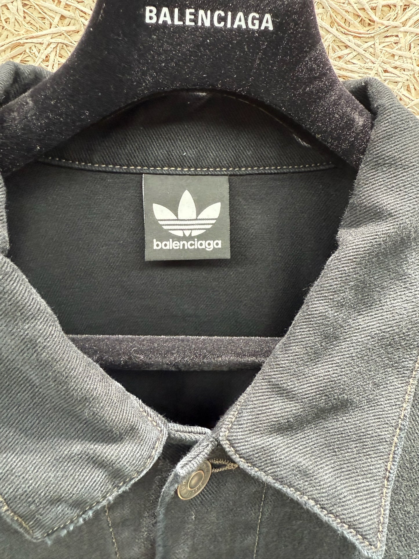 Balenciaga X Adidas Denim Jacket
